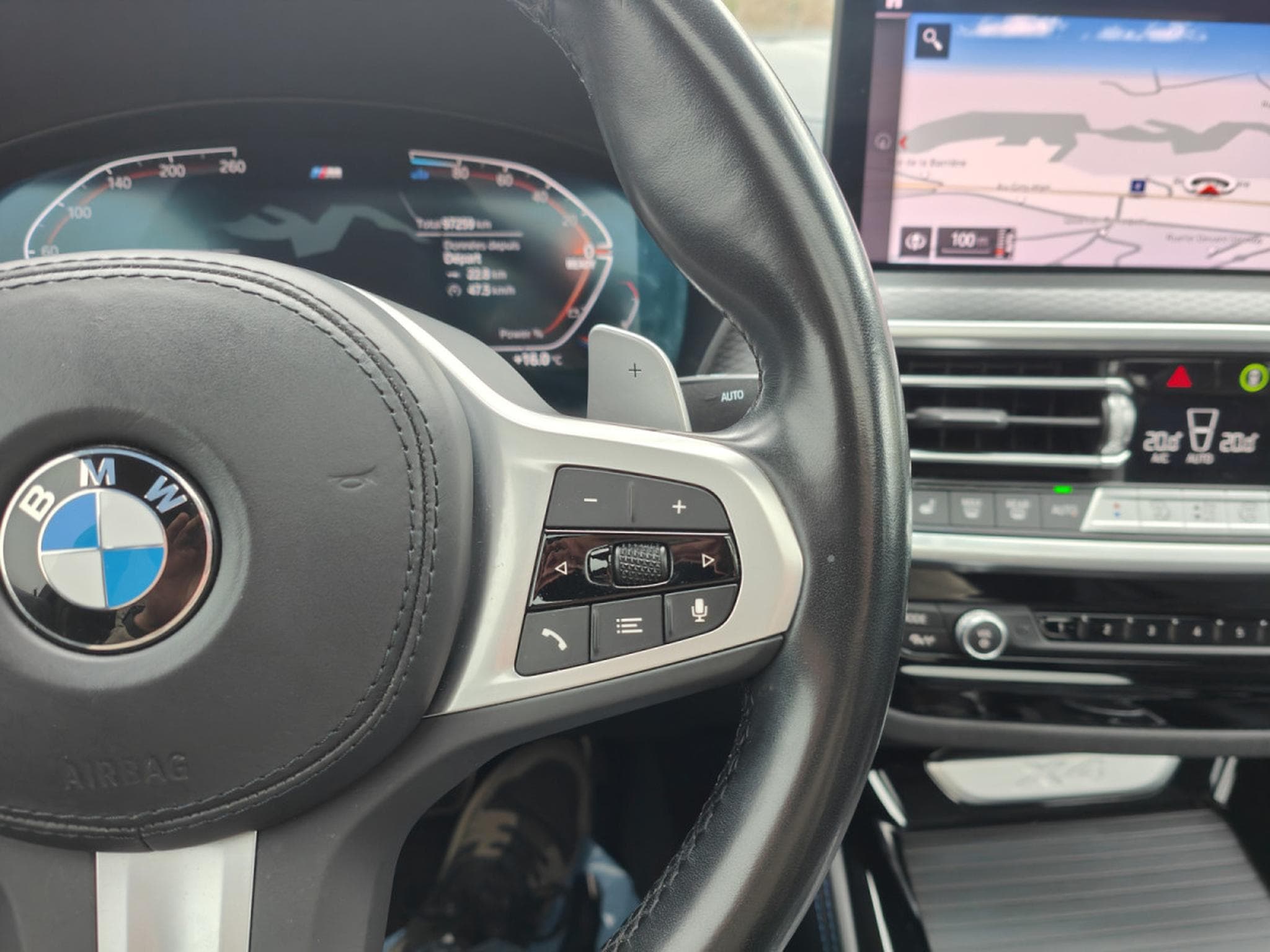 BMW X4 X4 XDRIVE20D PACK M TOIT OUV CARPLAY GPS CAMERA 360 (2022) - Foto 22