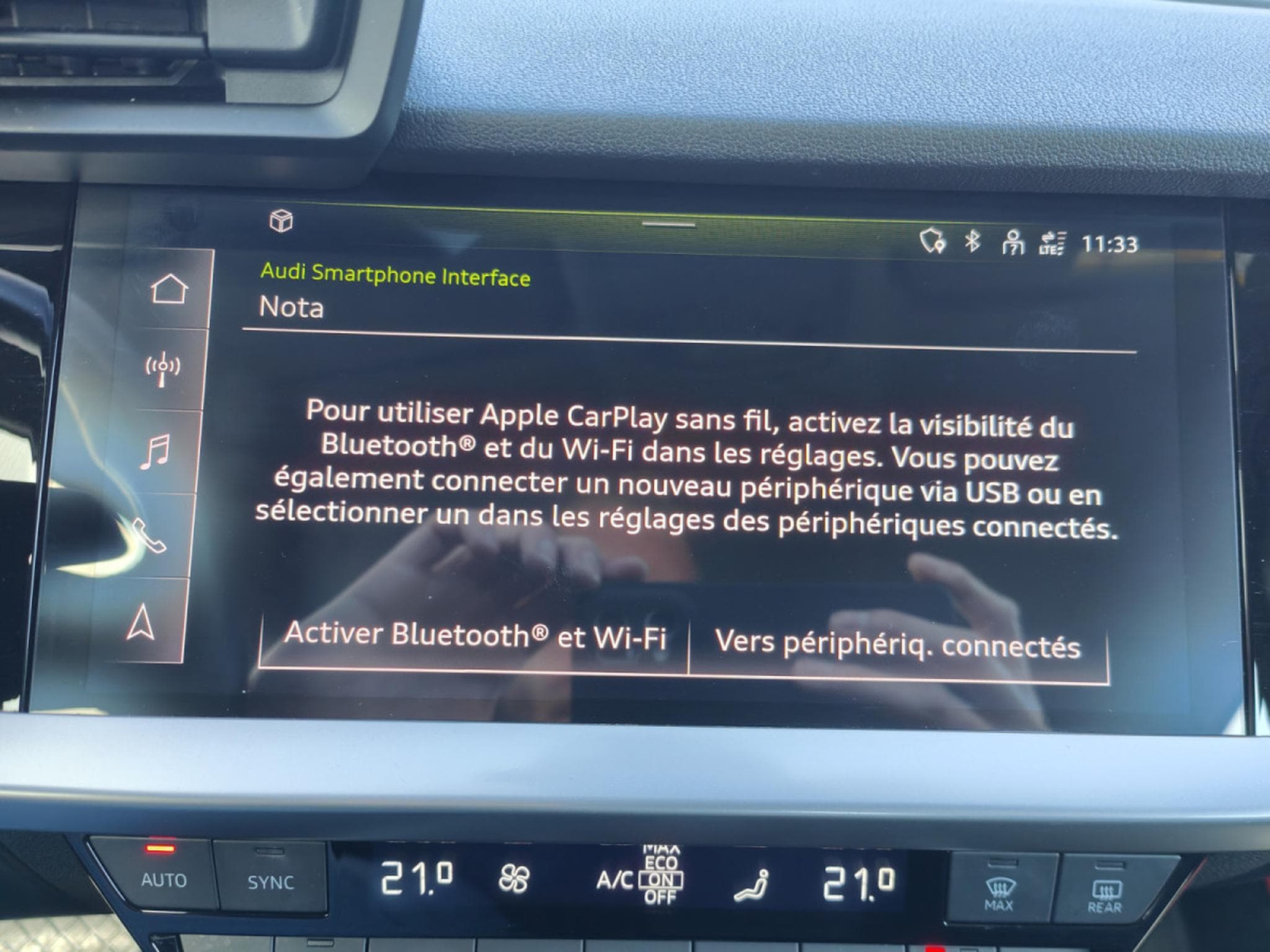 Audi A3 A3 SPORTBACK 35 TDi S-TRONIC CARPLAY VIRTUAL LED (2021) - Foto 17