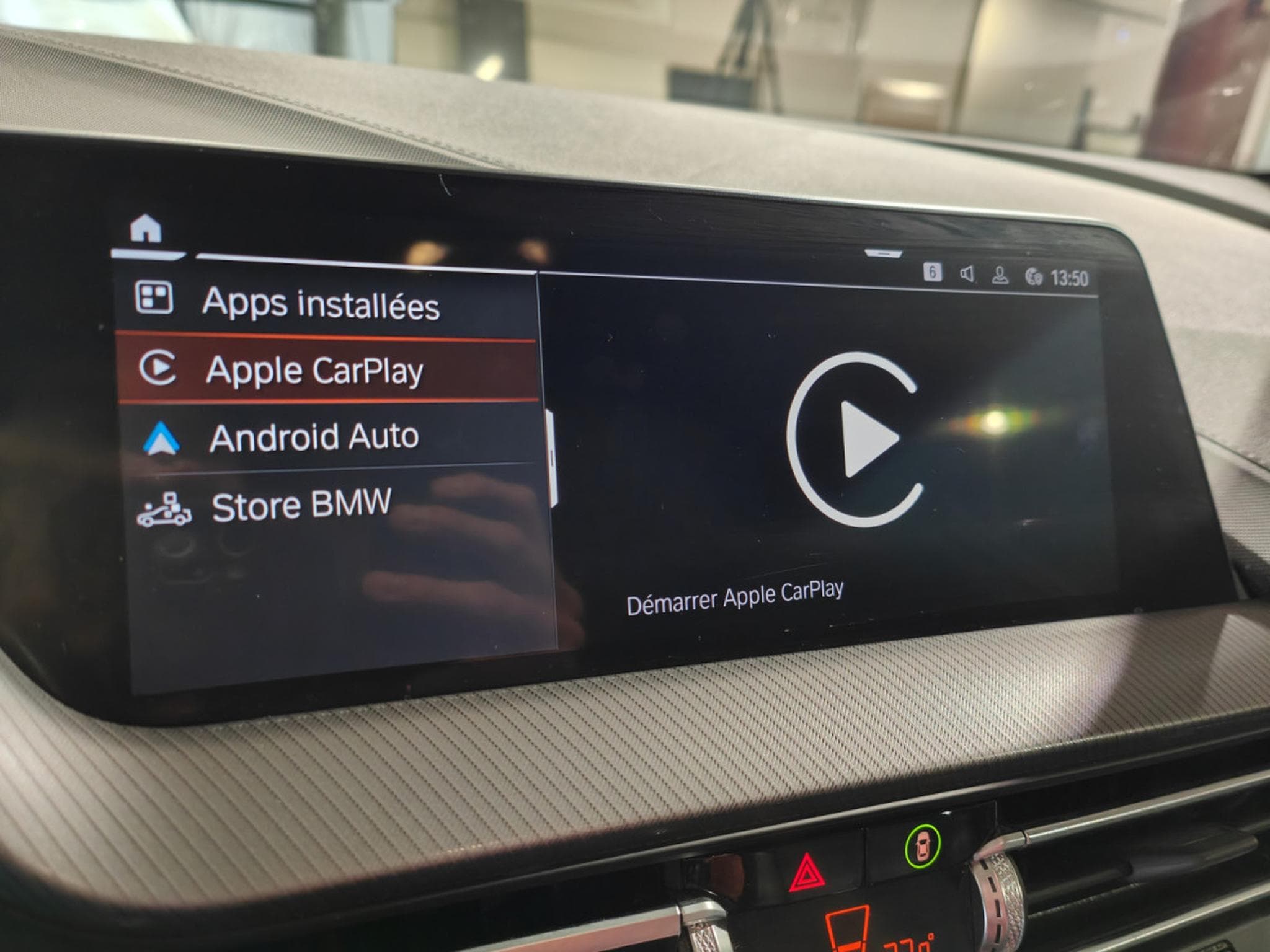 BMW 218 218iA PACK M BOITE AUTO GPS LED CARPLAY (2023) - Photo 16