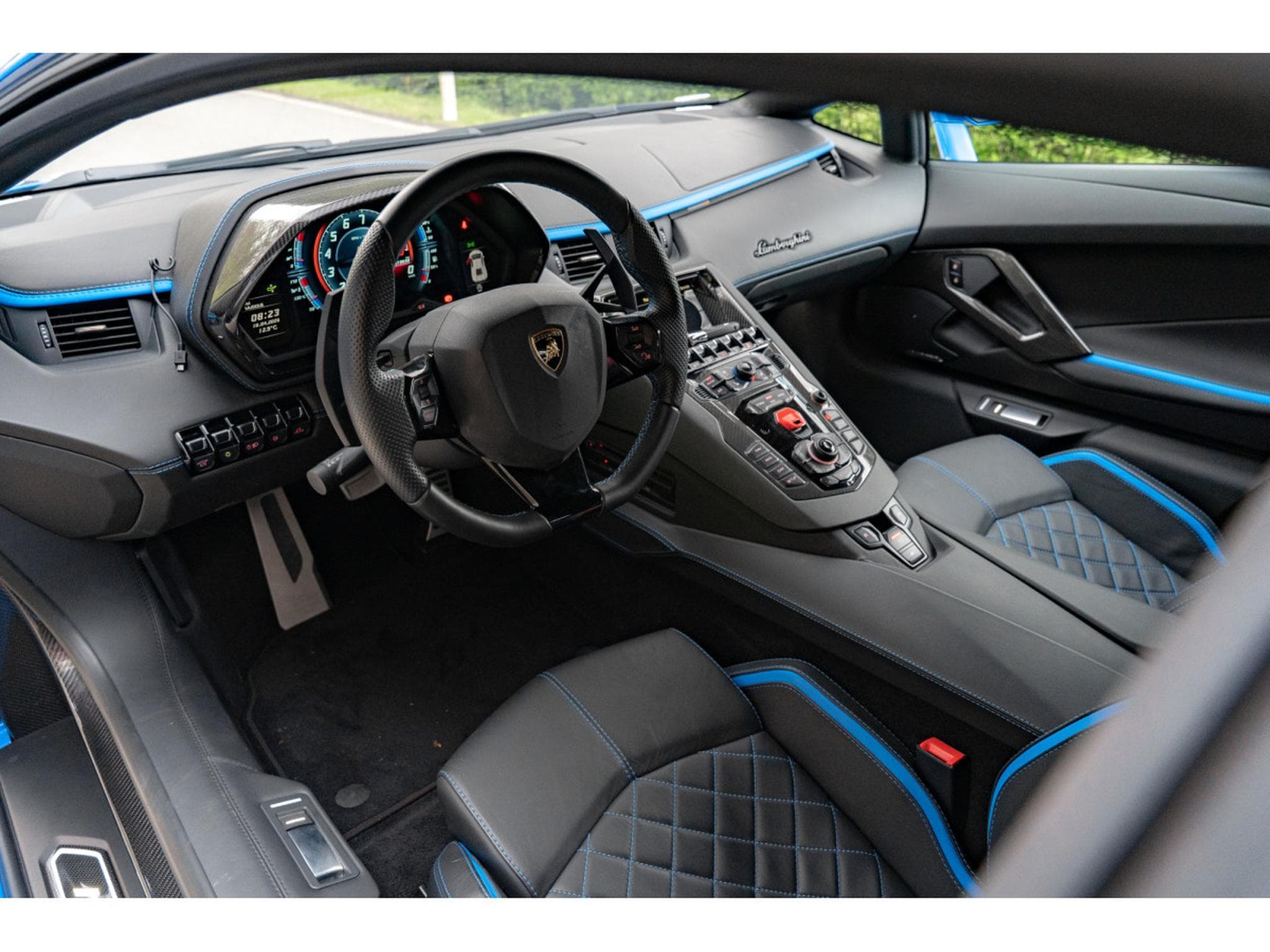 Lamborghini Aventador S - Blu Nila - Carbon - Sensonum (2017) - Photo 10