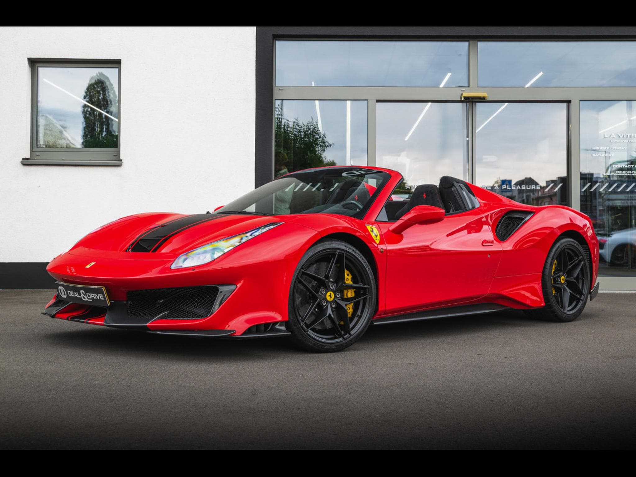 Ferrari 488 Pista SPIDER 3.9 V8 (720 CH) - FULL PPF - ROSSO CORSA - IMMA (2020) - Photo 1