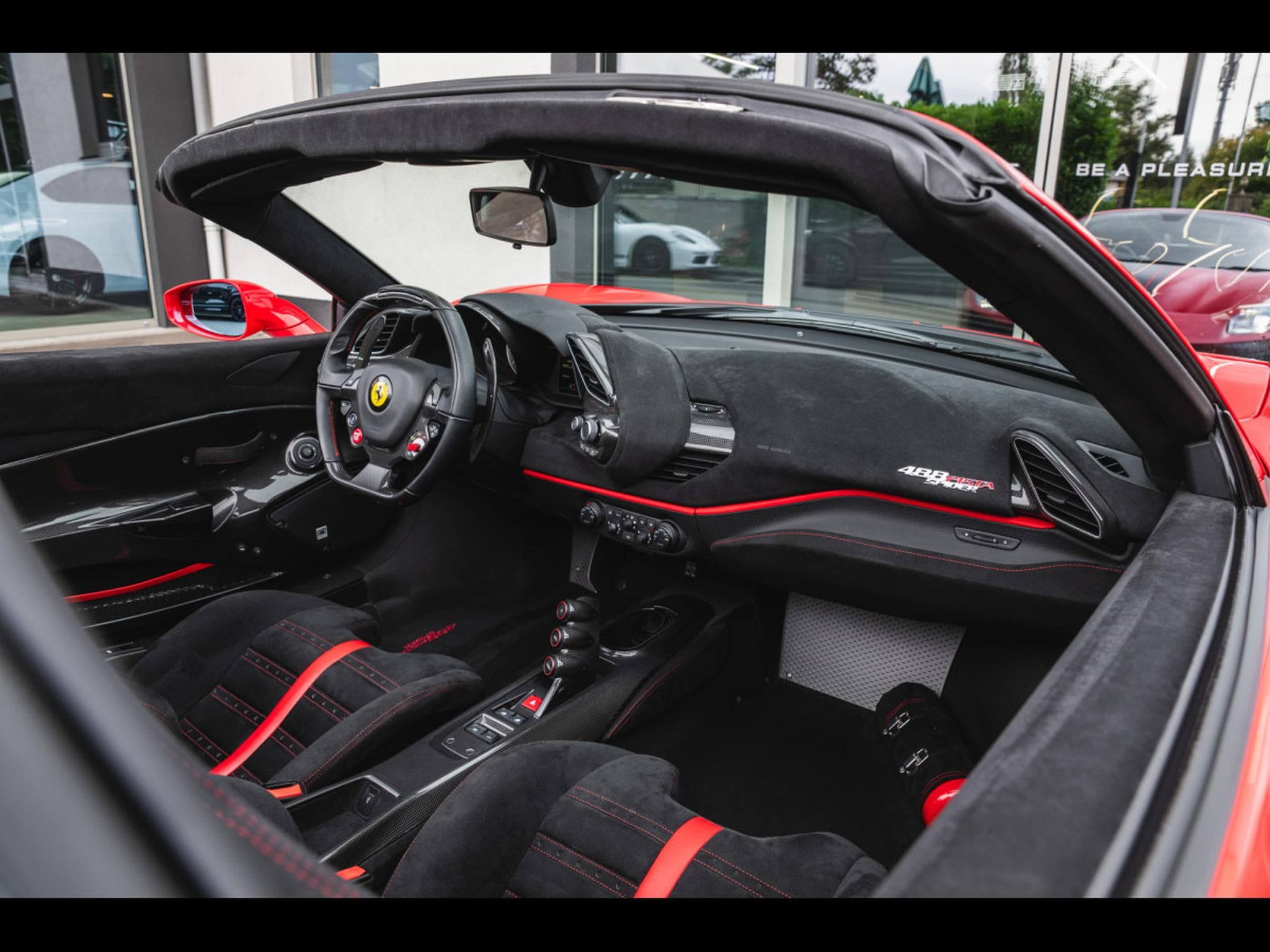 Ferrari 488 Pista SPIDER 3.9 V8 (720 CH) - FULL PPF - ROSSO CORSA - IMMA (2020) - Photo 10