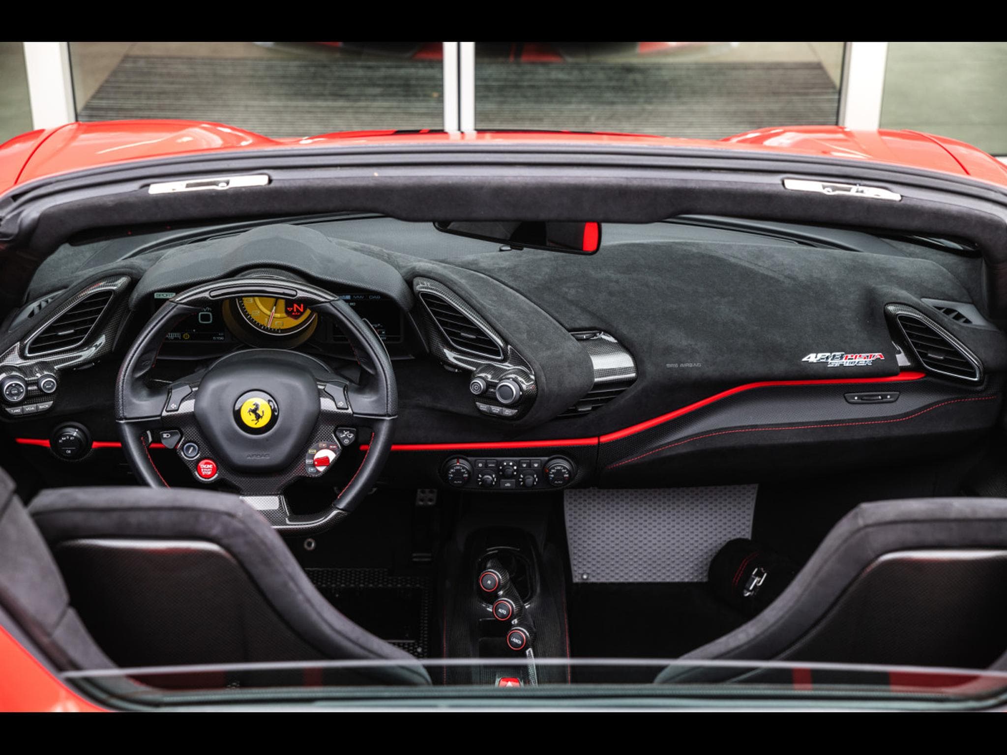 Ferrari 488 Pista SPIDER 3.9 V8 (720 CH) - FULL PPF - ROSSO CORSA - IMMA (2020) - Photo 23