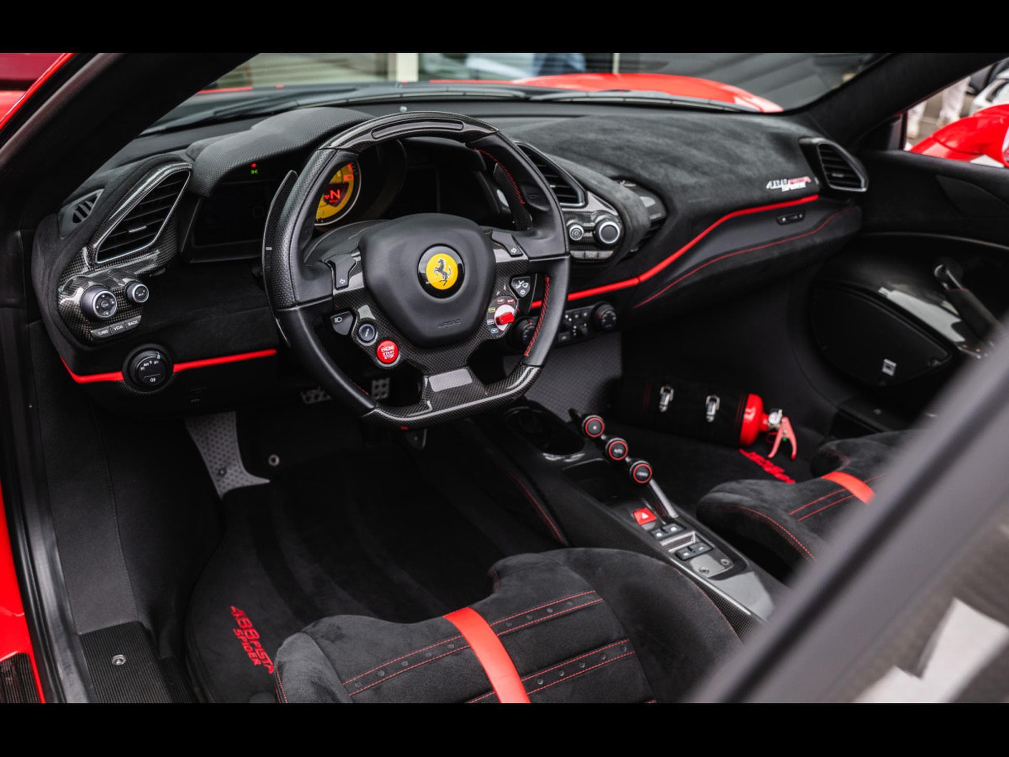 Ferrari 488 Pista SPIDER 3.9 V8 (720 CH) - FULL PPF - ROSSO CORSA - IMMA (2020) - Photo 9