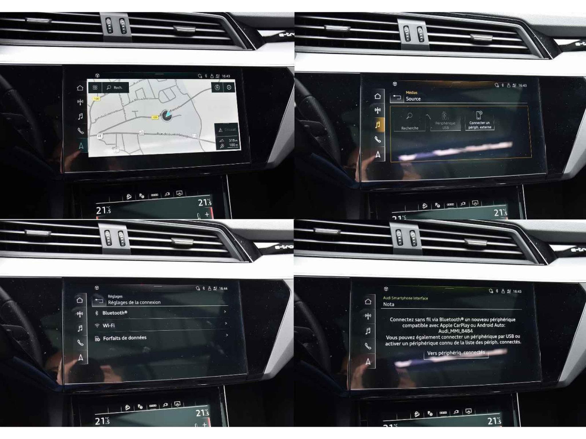 Audi e-tron Sportback 55 Quattro S-Line MEMO PANO ACC SIDE JA21 1° MAIN (2022) - Foto 11