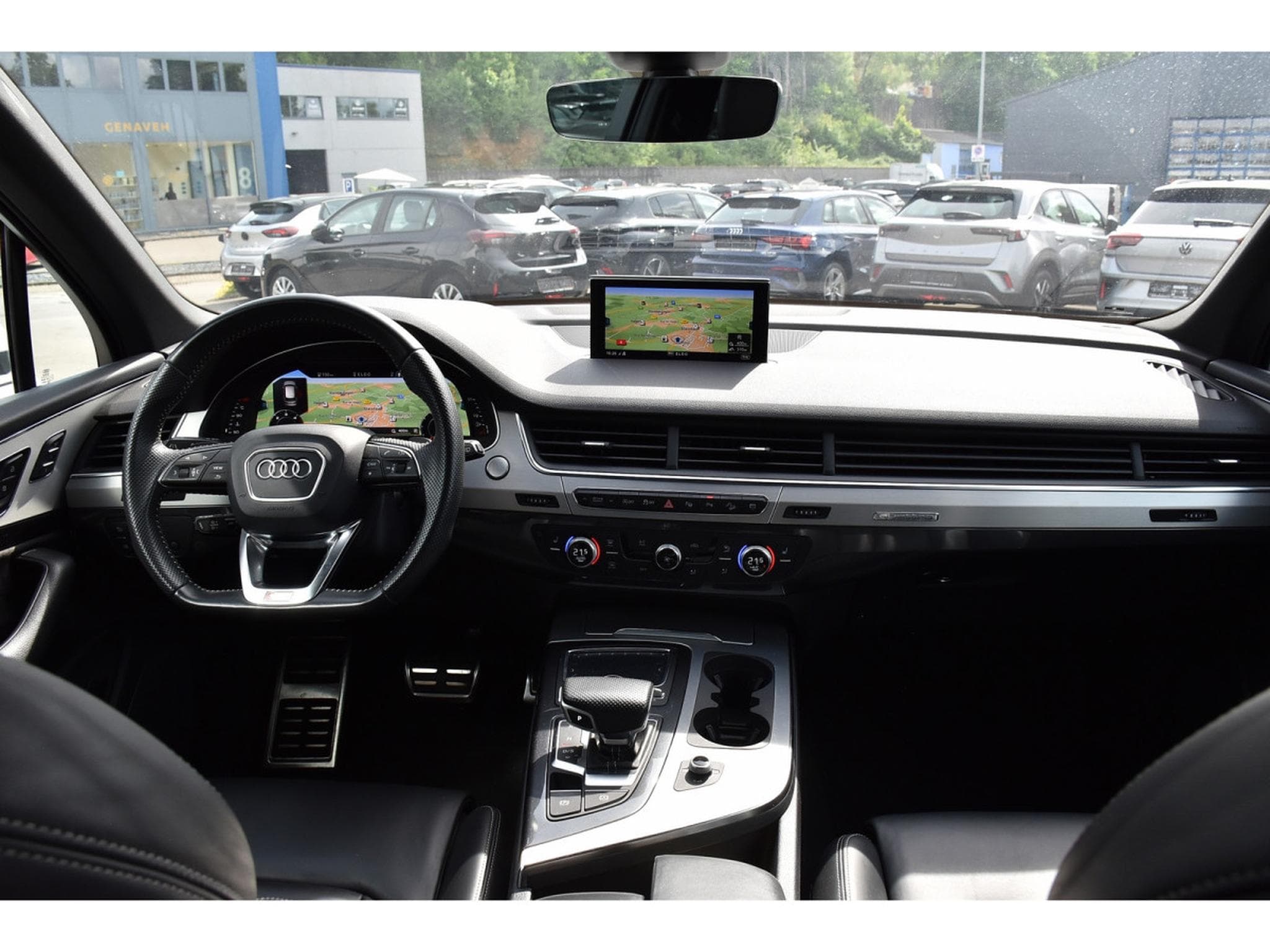 Audi Q7 3.0 TDI ultra Quattro S-Line Tip. SUSP PNEU MEMO ACC ATT RMQ (2017) - Foto 9