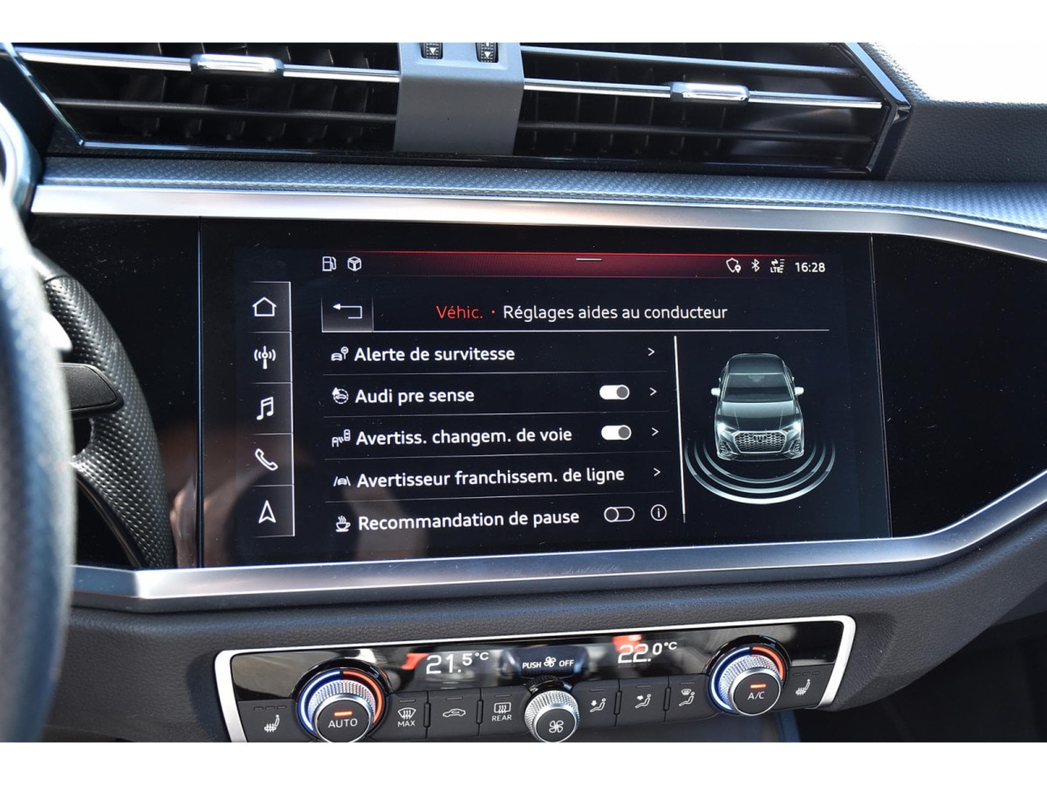 Audi Q3 Sportback 45 TFSI Quattro S-Line S-Tronic LANE SIDE KEYLESS (2019) - Foto 14