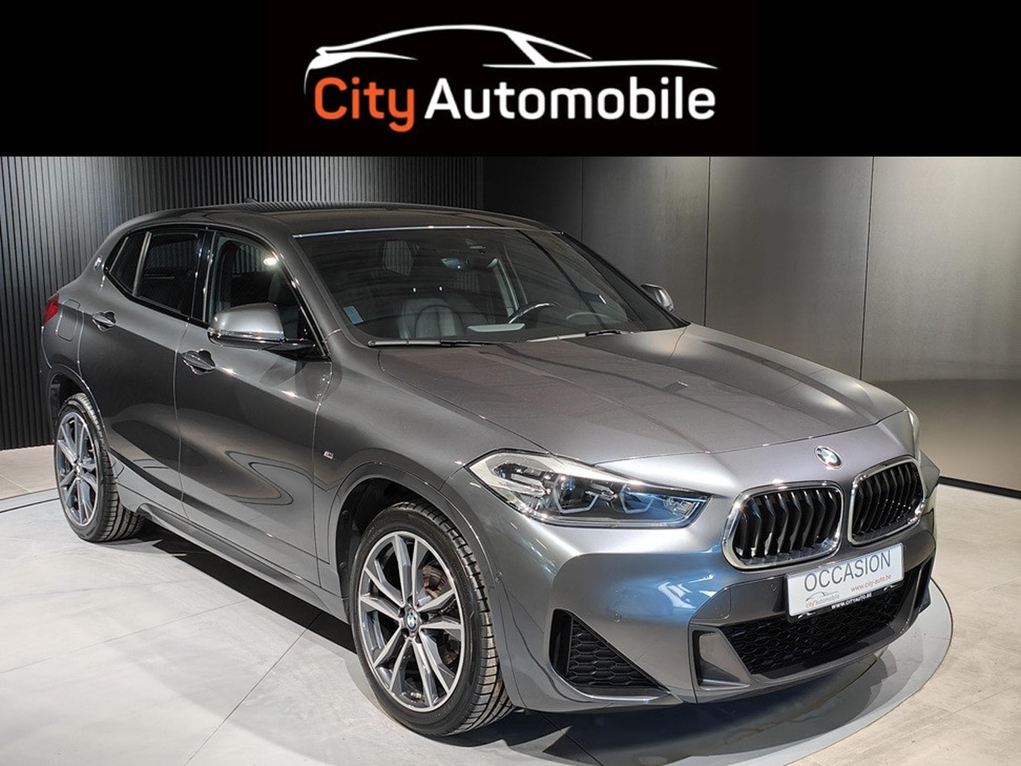 BMW X2 SDRIVE16D BOITE AUTO PACK M CUIR GPS BLUETOOTH CAMERA ATTELA (2021) - Photo 1