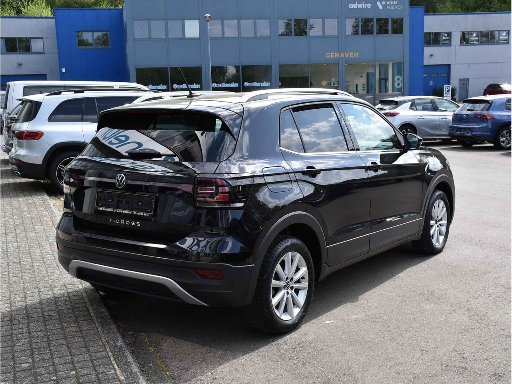 VW T-Cross 1.0 TSI Style DSG ACC LANE SIDE GPS LED 1° MAIN (2021) - Foto 4