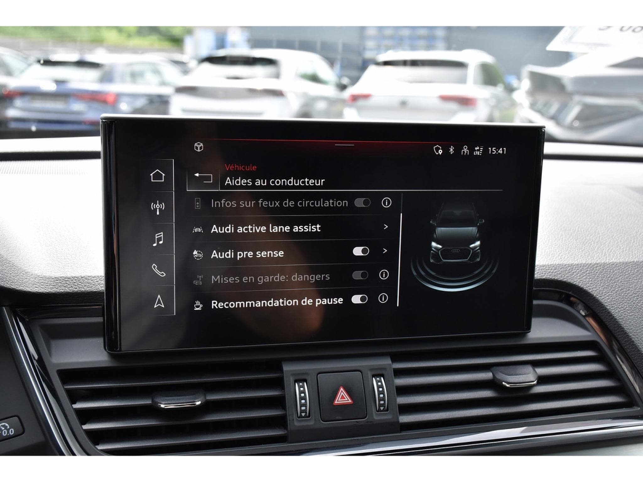 Audi Q5 40 TDI Quattro S-Tronic S-Line GPS CAM KEYLESS ATT RMQ (2022) - Photo 12