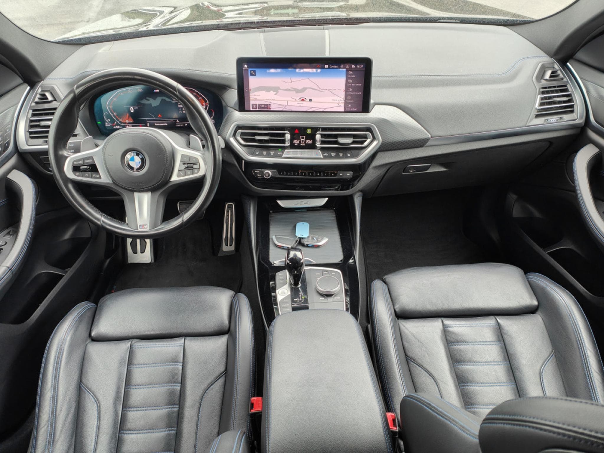 BMW X4 X4 XDRIVE20D PACK M TOIT OUV CARPLAY GPS CAMERA 360 (2022) - Foto 12