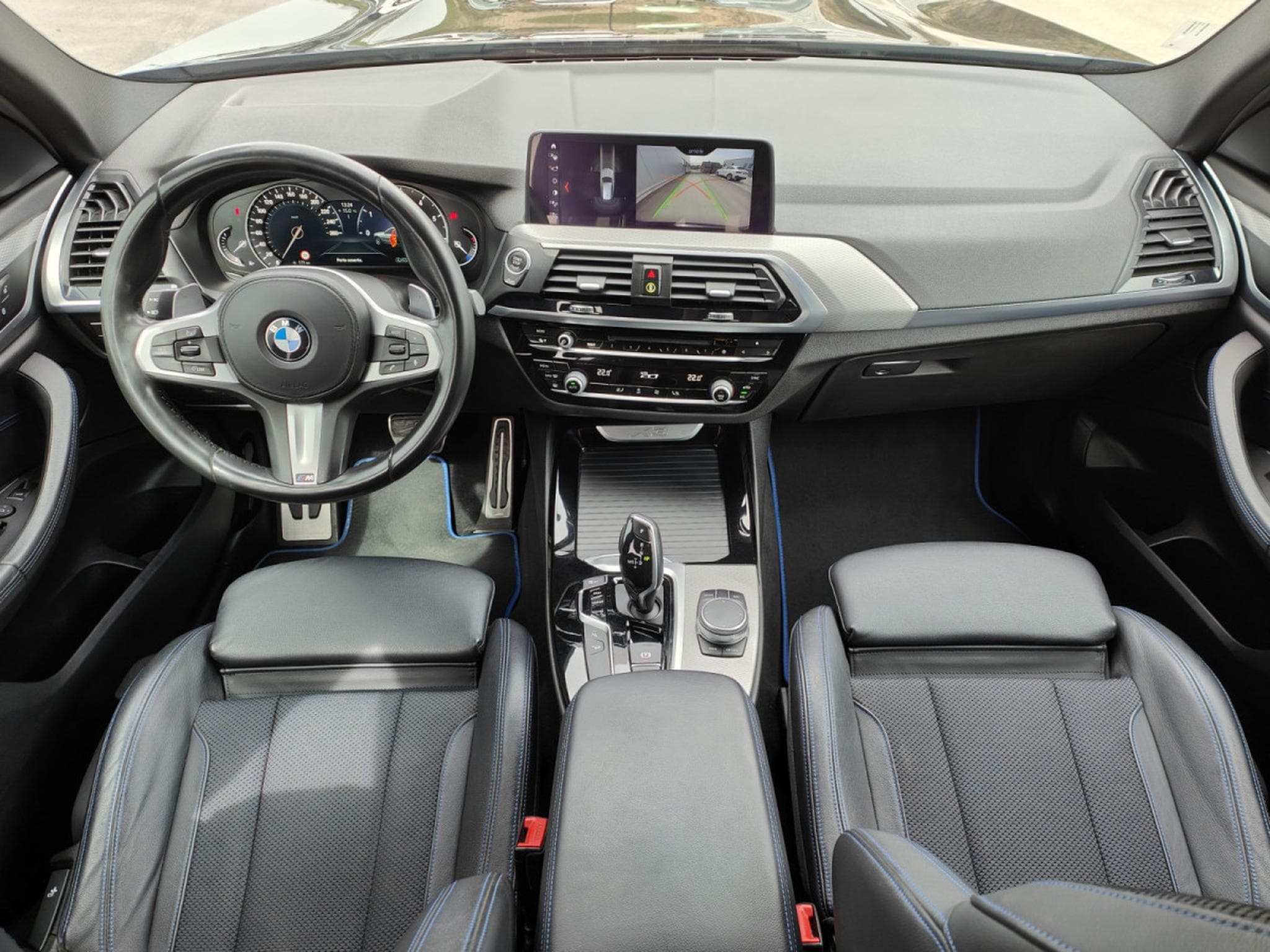 BMW X3 X3 XDRIVE20i PACK M CUIR BLUETOOTH ATTELAGE ELEC (2018) - Photo 12