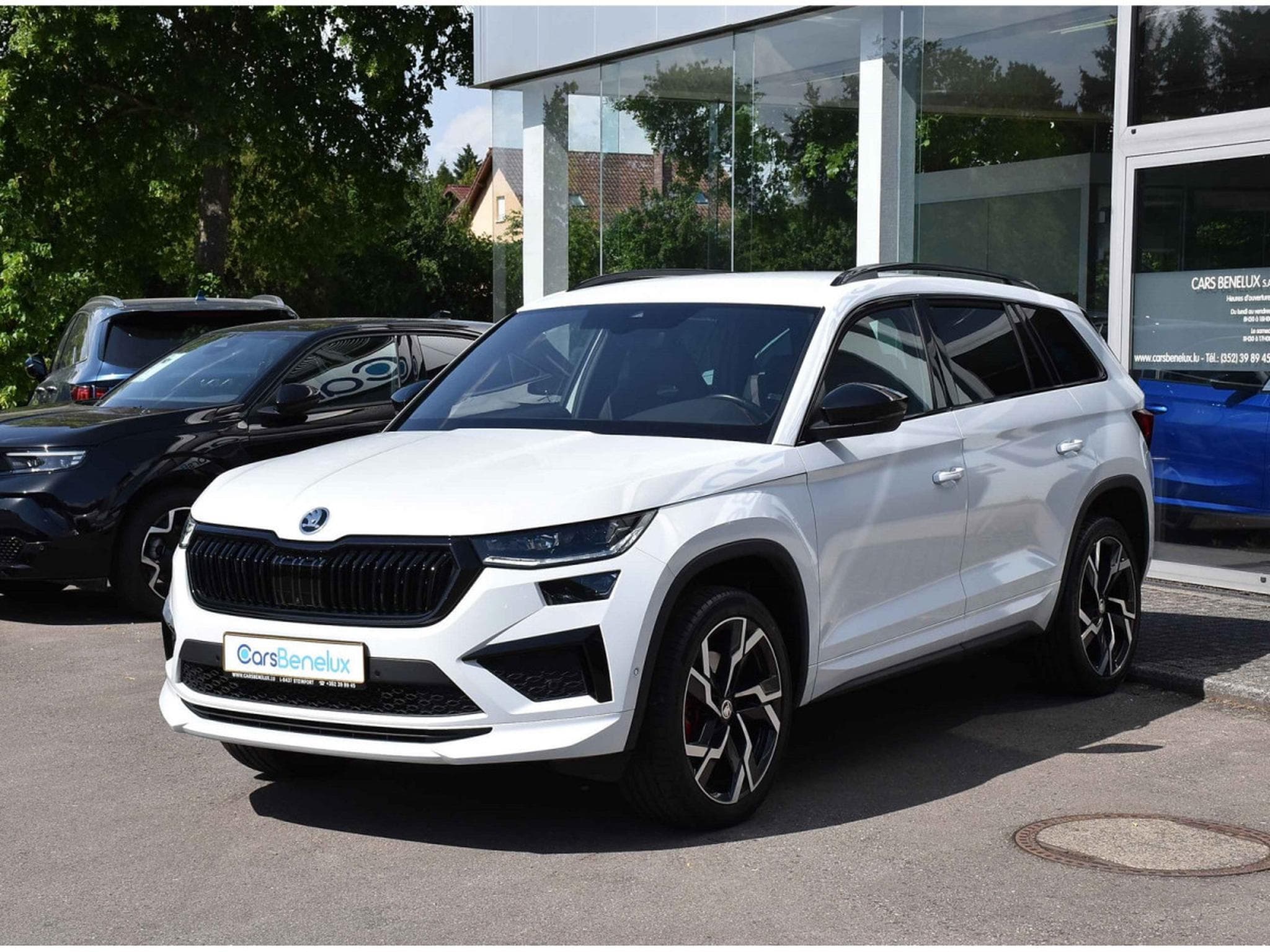 Skoda Kodiaq RS 2.0 TSI 4X4 DSG 7 PL. CUIR TRAVEL CANTON CAM360 ATT RMQ (2024) - Foto 2