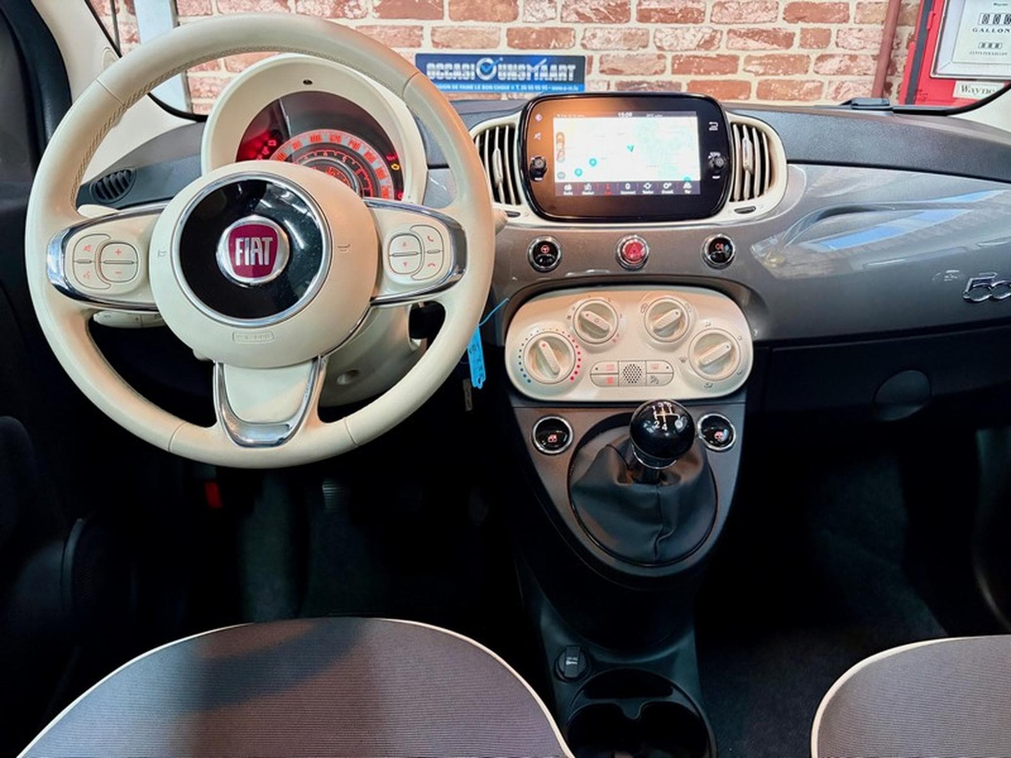 Fiat 500 500 1.2 69cv Navig/ClimaM/jALU15/Temp/Park/USB/BT (2019) - Foto 4