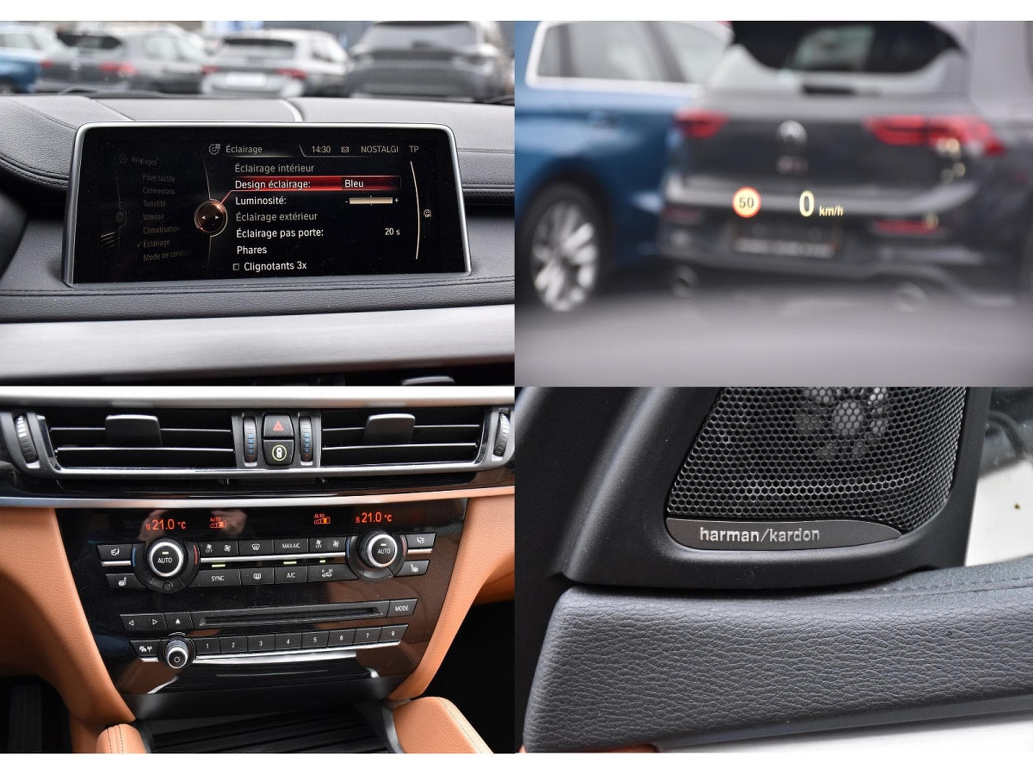 BMW X6 3.0 dAS xDrive30 CUIR MEMO TO HUD HARMAN CAM360 (2015) - Photo 16