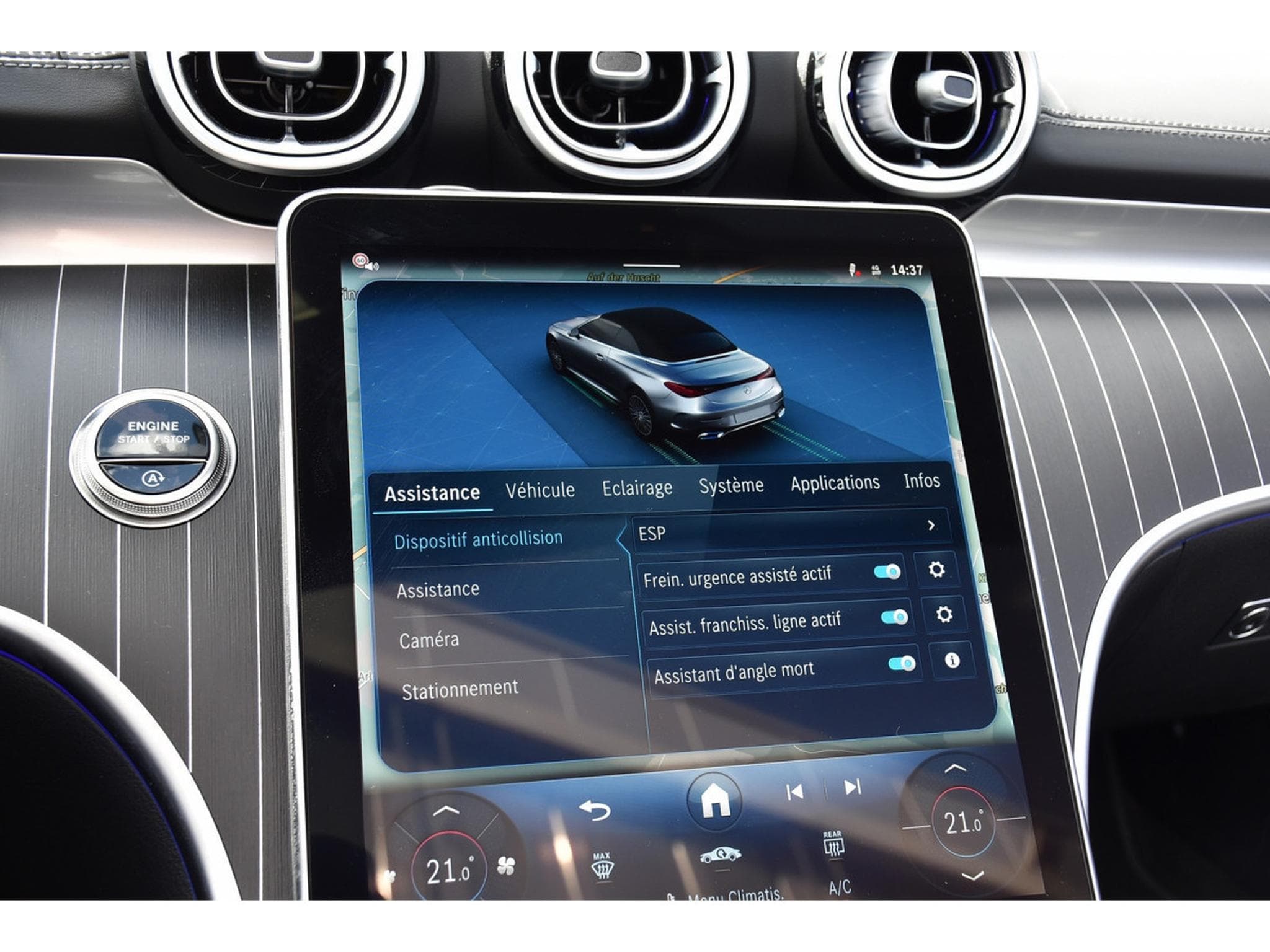 Mercedes CLE 200 AMG Line 9G-Tronic MEMO SG VENT DISTR CAM360 SIDE AIRSCARF (2025) - Foto 13