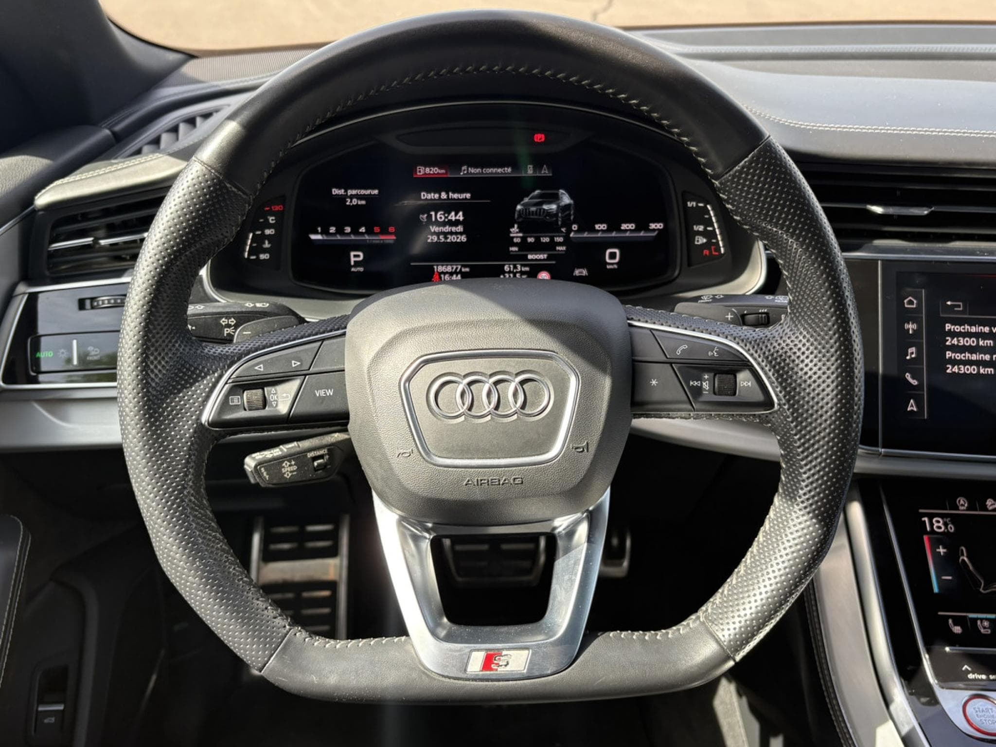 Audi SQ8 TDI - B&O 3D - Toit Pano - Matrix LED - Suspension Advanced (2020) - Photo 8