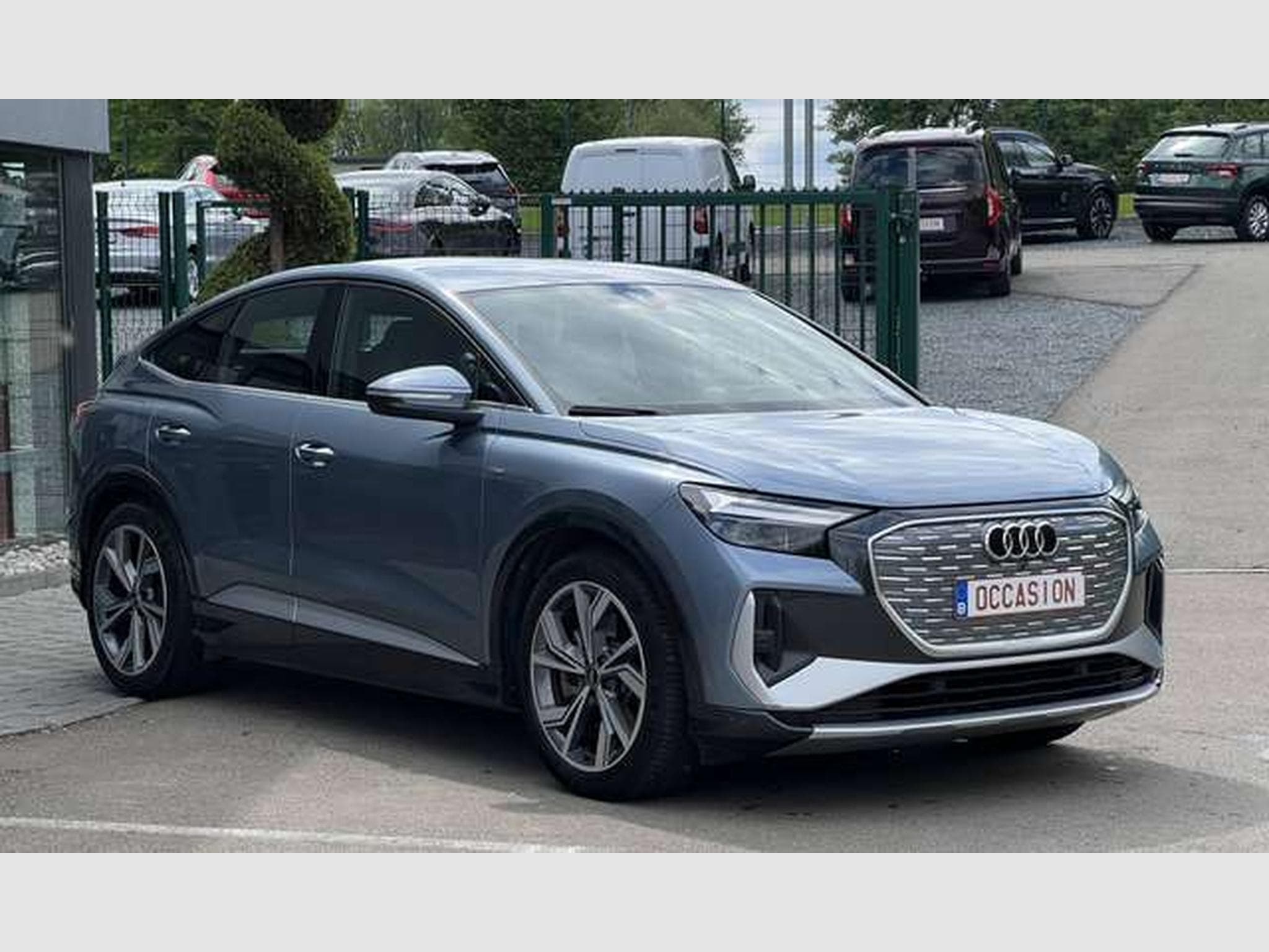 Audi Q4 e-tron ELECTRIQUE 204 CV S-Line (2022) - Photo 2