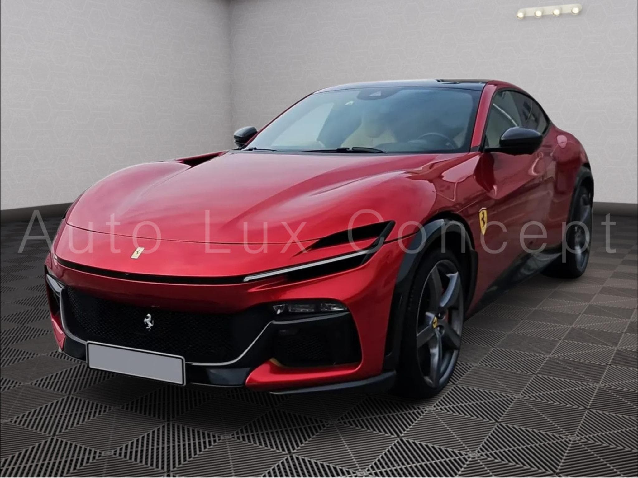 Ferrari Purosangue Rosso Magma (2023) - Photo 1