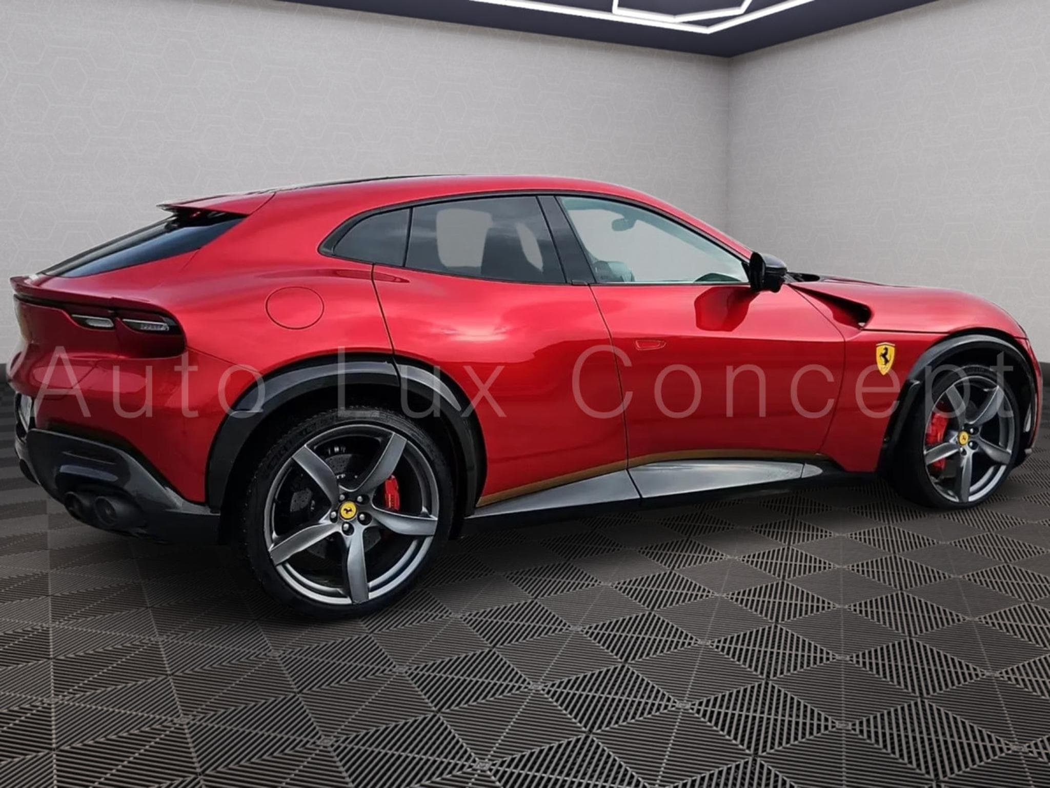 Ferrari Purosangue Rosso Magma (2023) - Photo 11