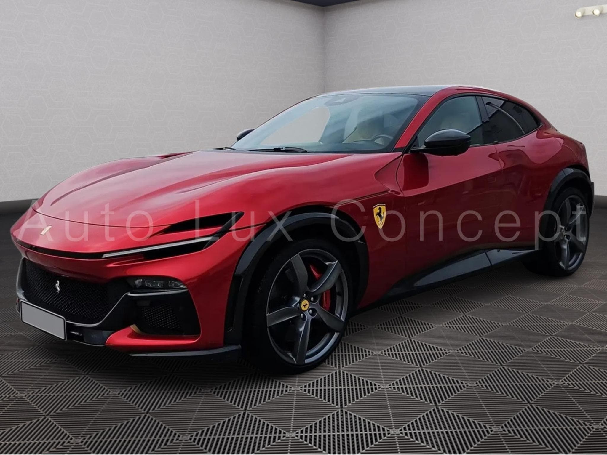 Ferrari Purosangue Rosso Magma (2023) - Photo 2