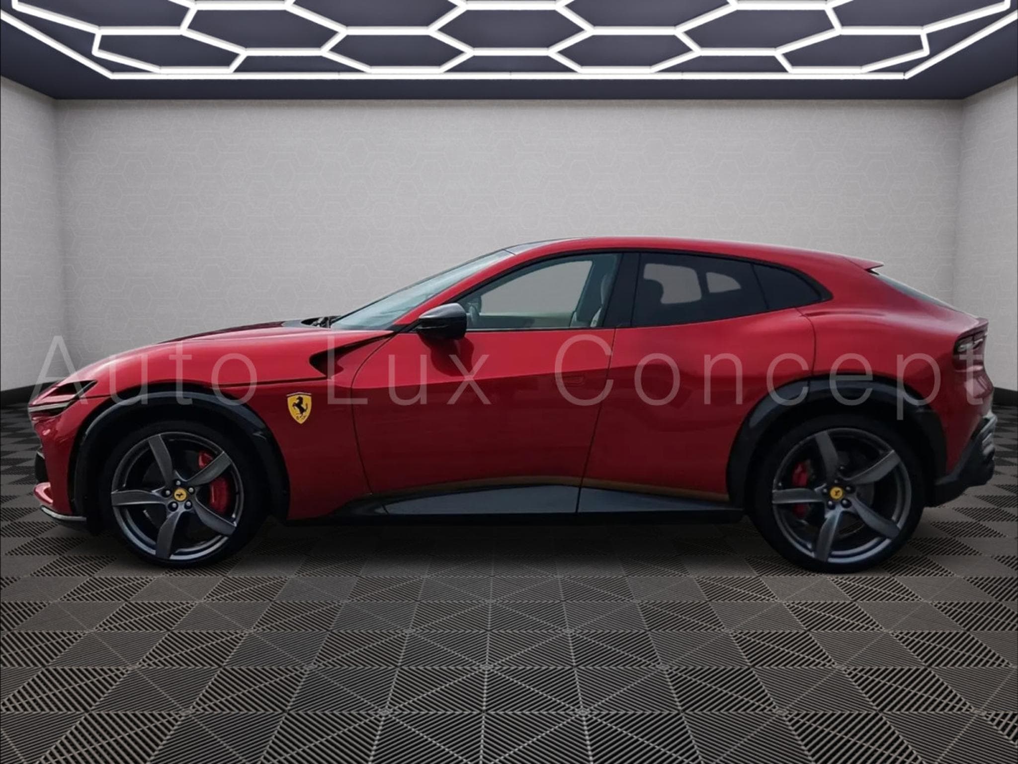 Ferrari Purosangue Rosso Magma (2023) - Photo 4