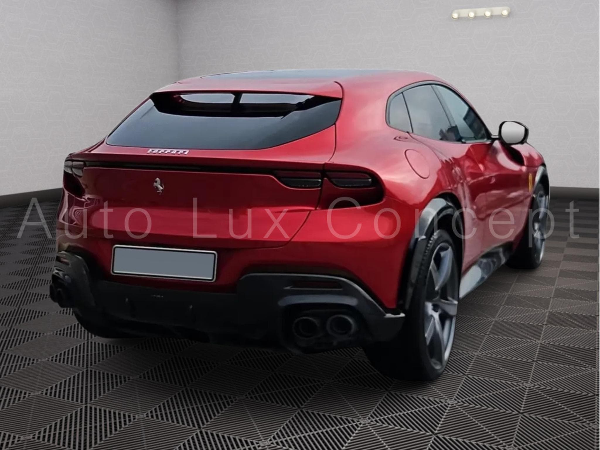 Ferrari Purosangue Rosso Magma (2023) - Photo 9