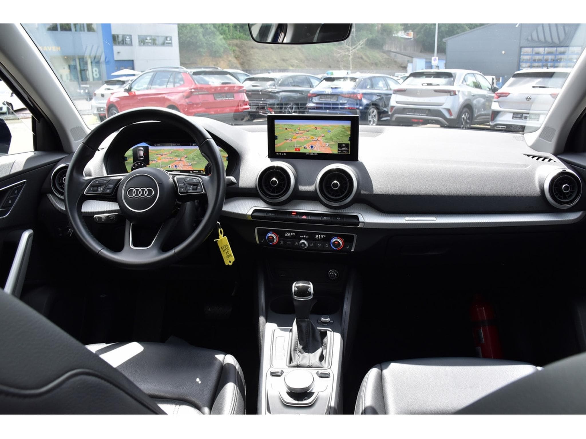 Audi Q2 35 TFSI S-Line S-Tronic TO CUIR ACC LANE CAM ATT RMQ 1° MAIN (2021) - Foto 10