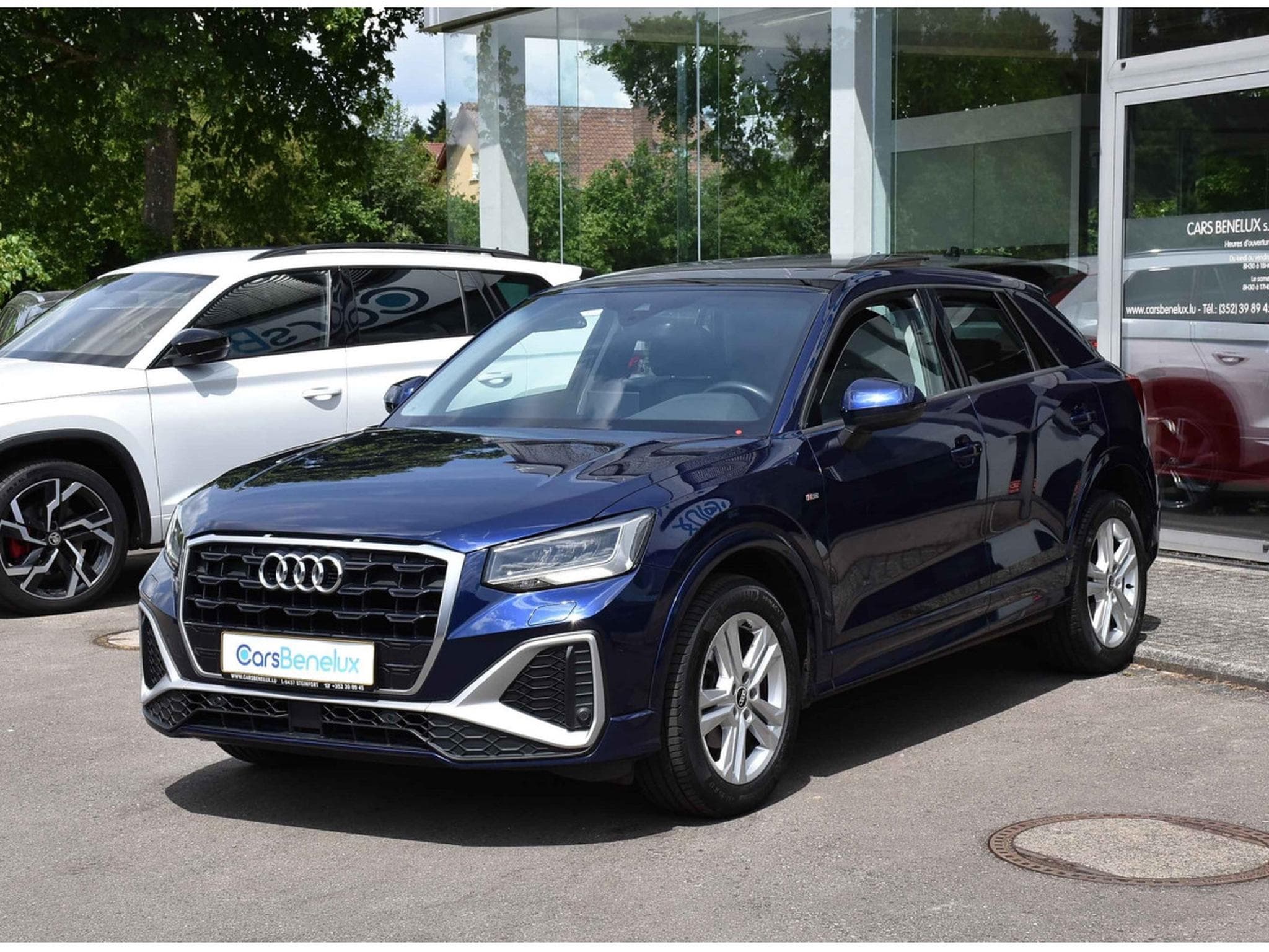 Audi Q2 35 TFSI S-Line S-Tronic TO CUIR ACC LANE CAM ATT RMQ 1° MAIN (2021) - Foto 2
