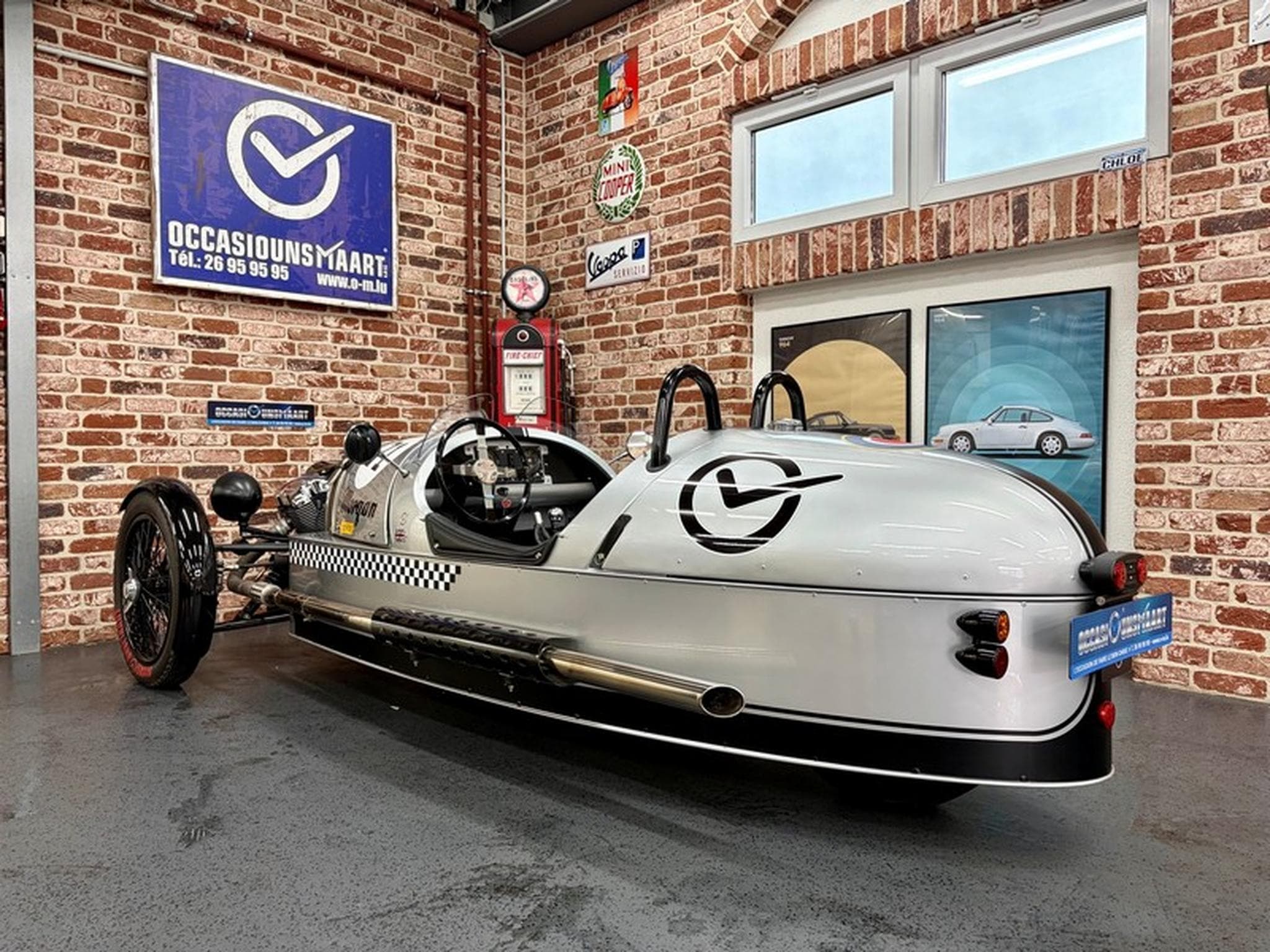 Morgan 3 Wheeler 3 Wheeler 86cv Edition limité avec volant Brookland (2014) - Photo 2