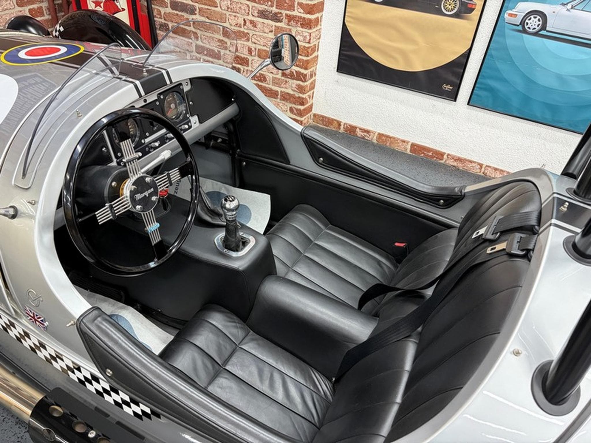 Morgan 3 Wheeler 3 Wheeler 86cv Edition limité avec volant Brookland (2014) - Photo 5
