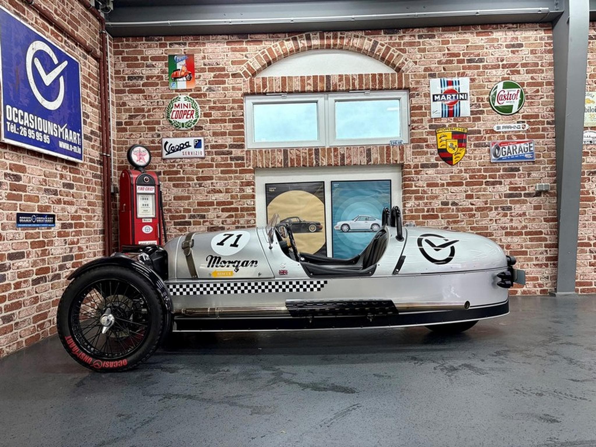 Morgan 3 Wheeler 3 Wheeler 86cv Edition limité avec volant Brookland (2014) - Photo 6