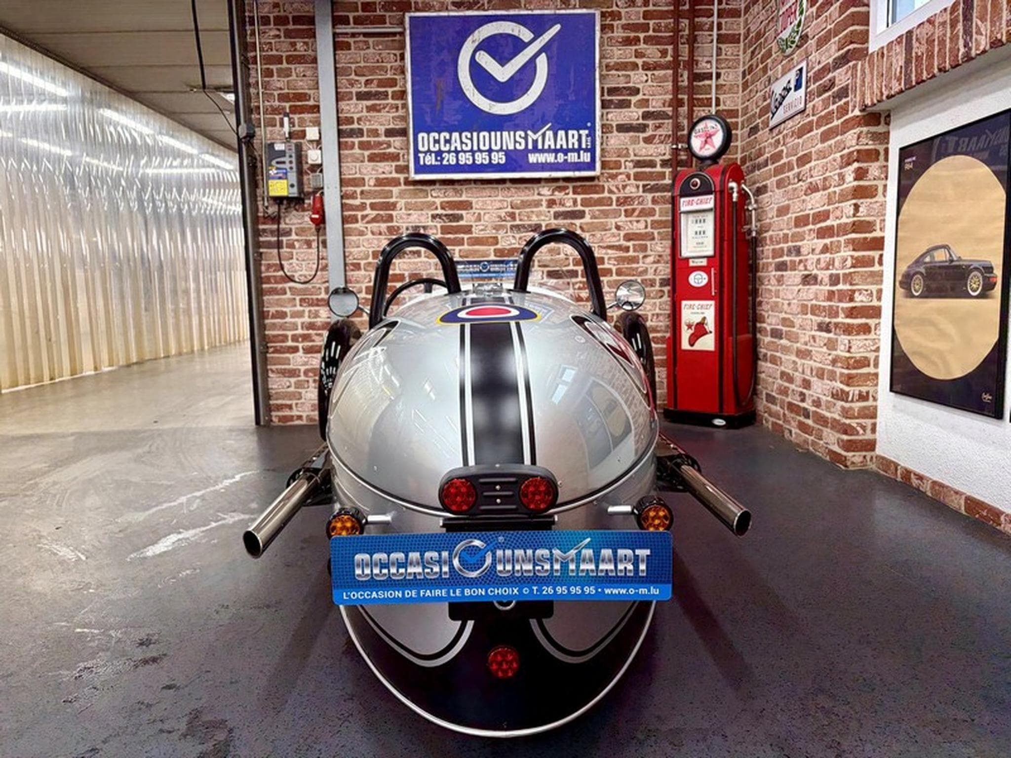 Morgan 3 Wheeler 3 Wheeler 86cv Edition limité avec volant Brookland (2014) - Photo 7