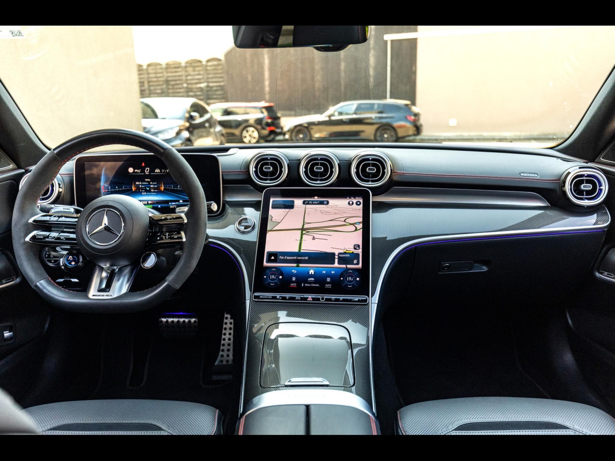 Mercedes C 63 AMG S AMG E PERFORMANCE (680 CH) LIMOUSINE – PACK AÉRODYNAMIQUE (2024) - Photo 14