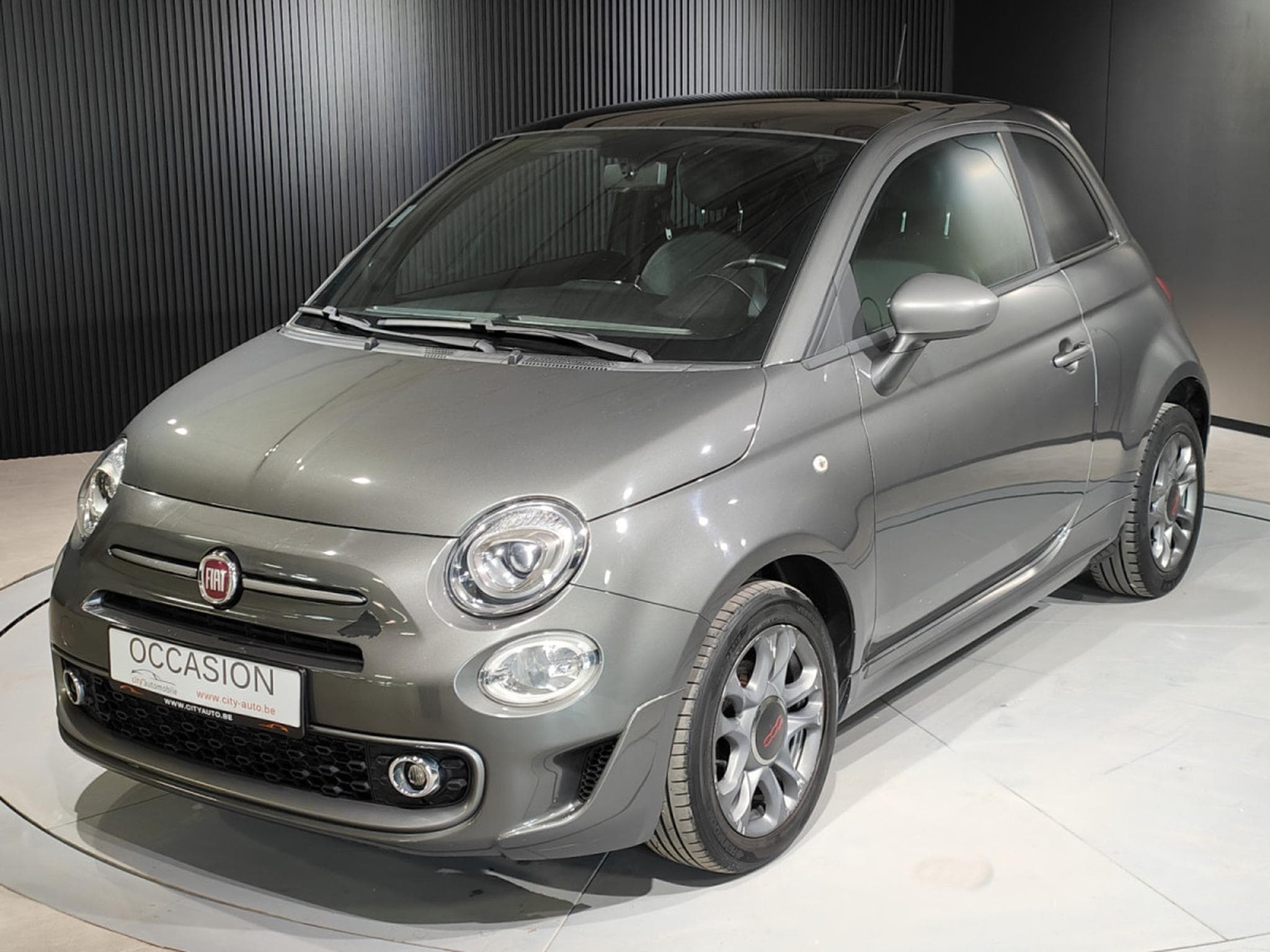 Fiat 500 1.2i BOITE AUTO GPS BLUETOOTH TOIT PANO (2017) - Photo 6