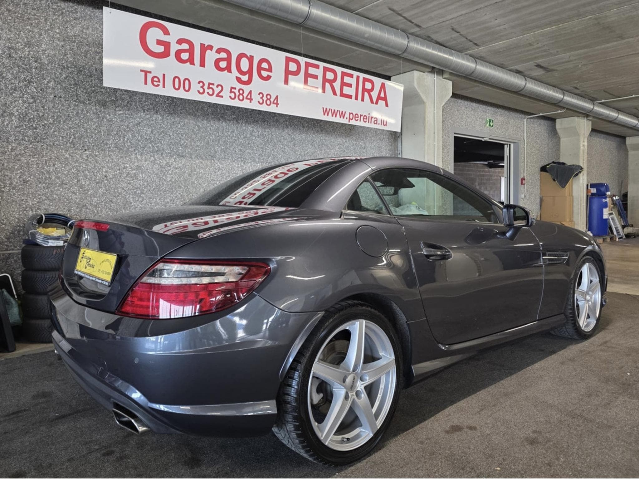 Mercedes SLK AMG LINE AIRSCARF AUTO CUIR NAVI (2012) - Photo 3