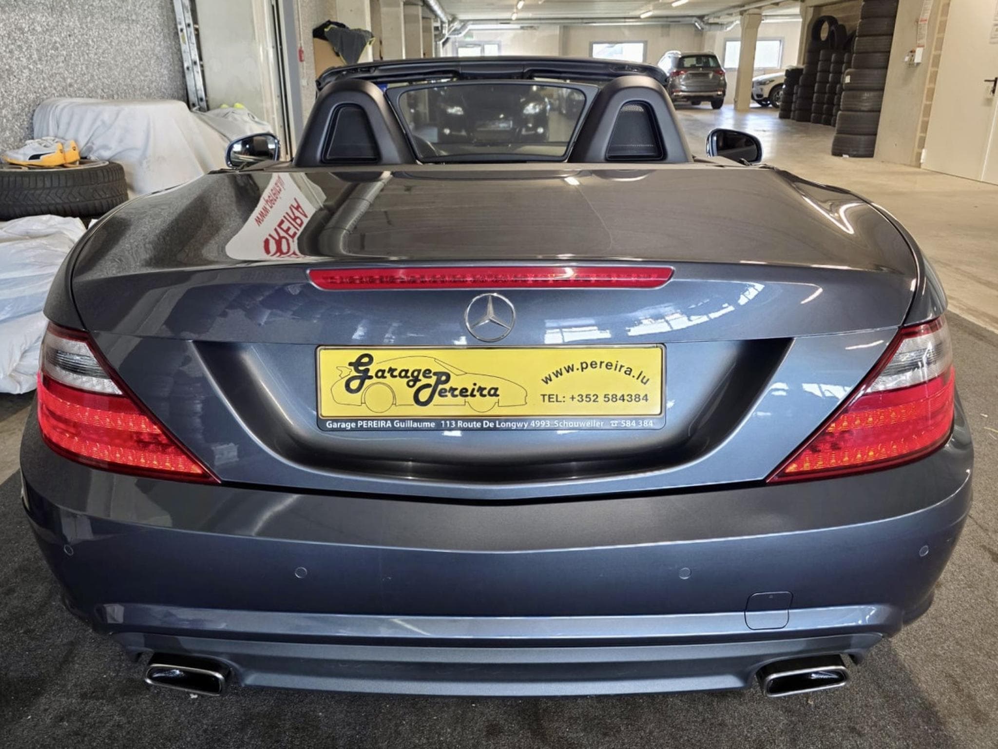 Mercedes SLK AMG LINE AIRSCARF AUTO CUIR NAVI (2012) - Photo 5