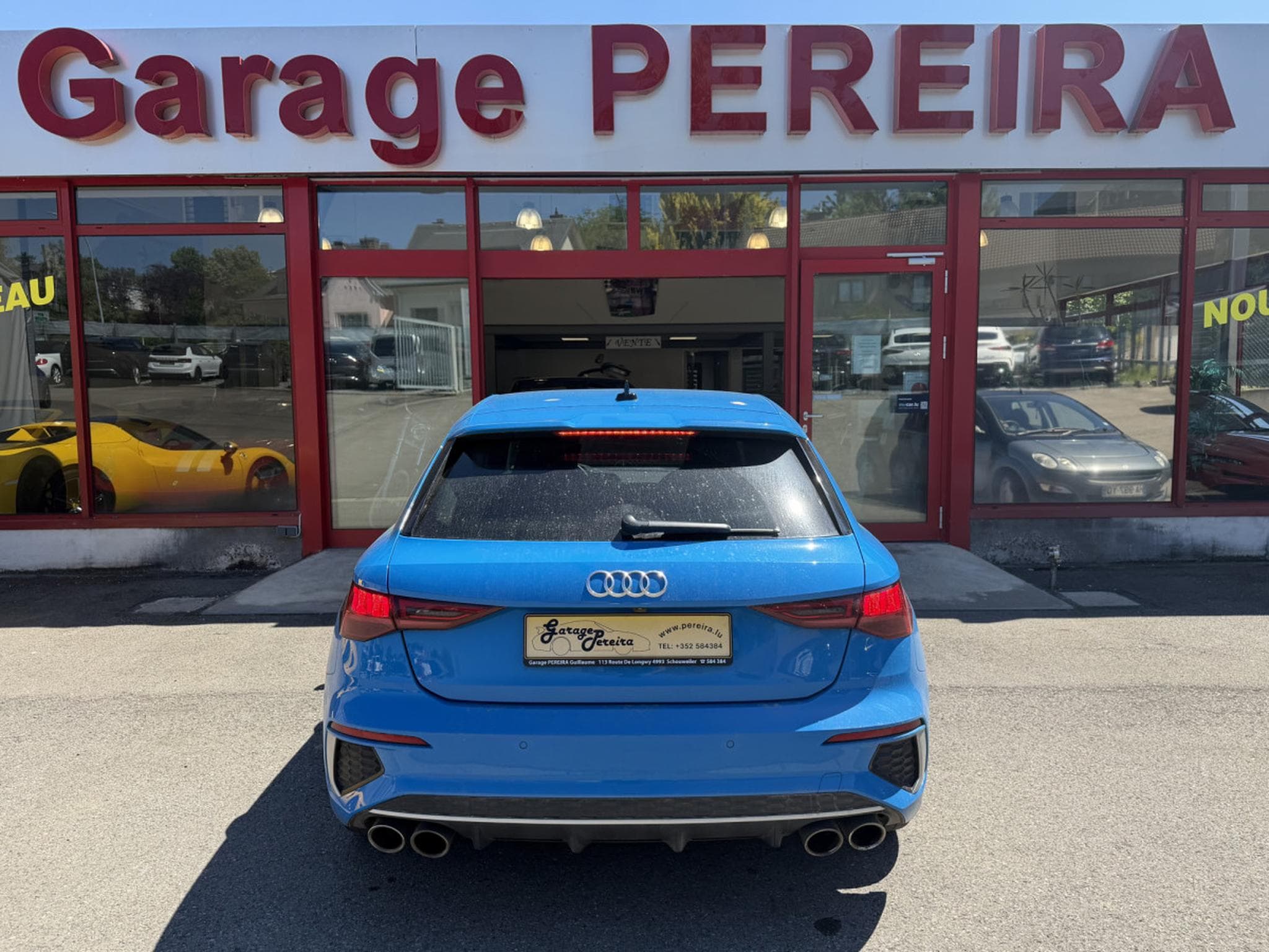 Audi S3 2.0 TFSI QUATTRO SPORTBACK HEAD UP BANG OLUFSEN CUIR NAVI 1 (2021) - Photo 4