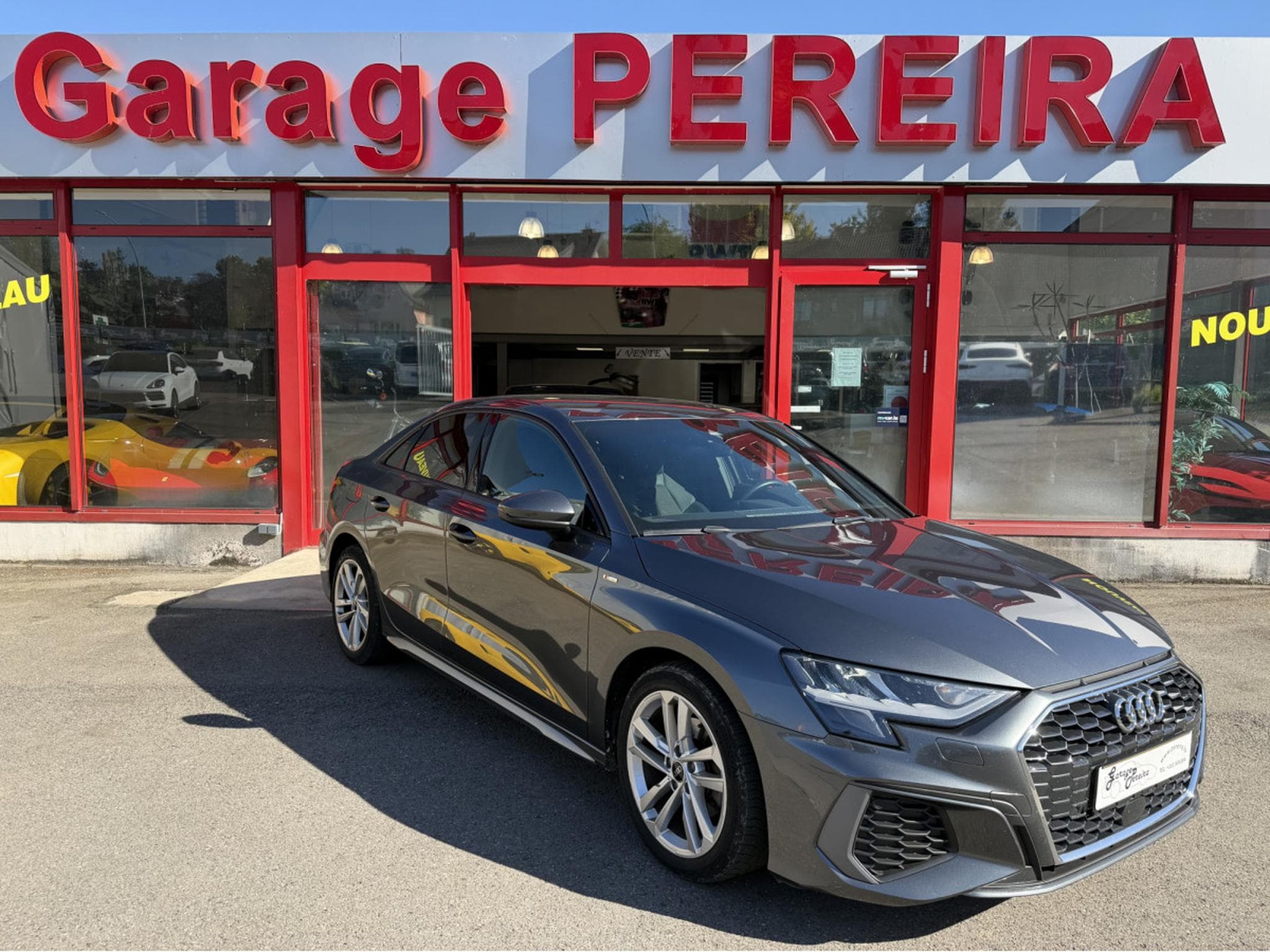 Audi A3 LIMOUSINE 30 TDI S-TRONIC 2X S-LINE CUIR NAVI (2022) - Photo 1
