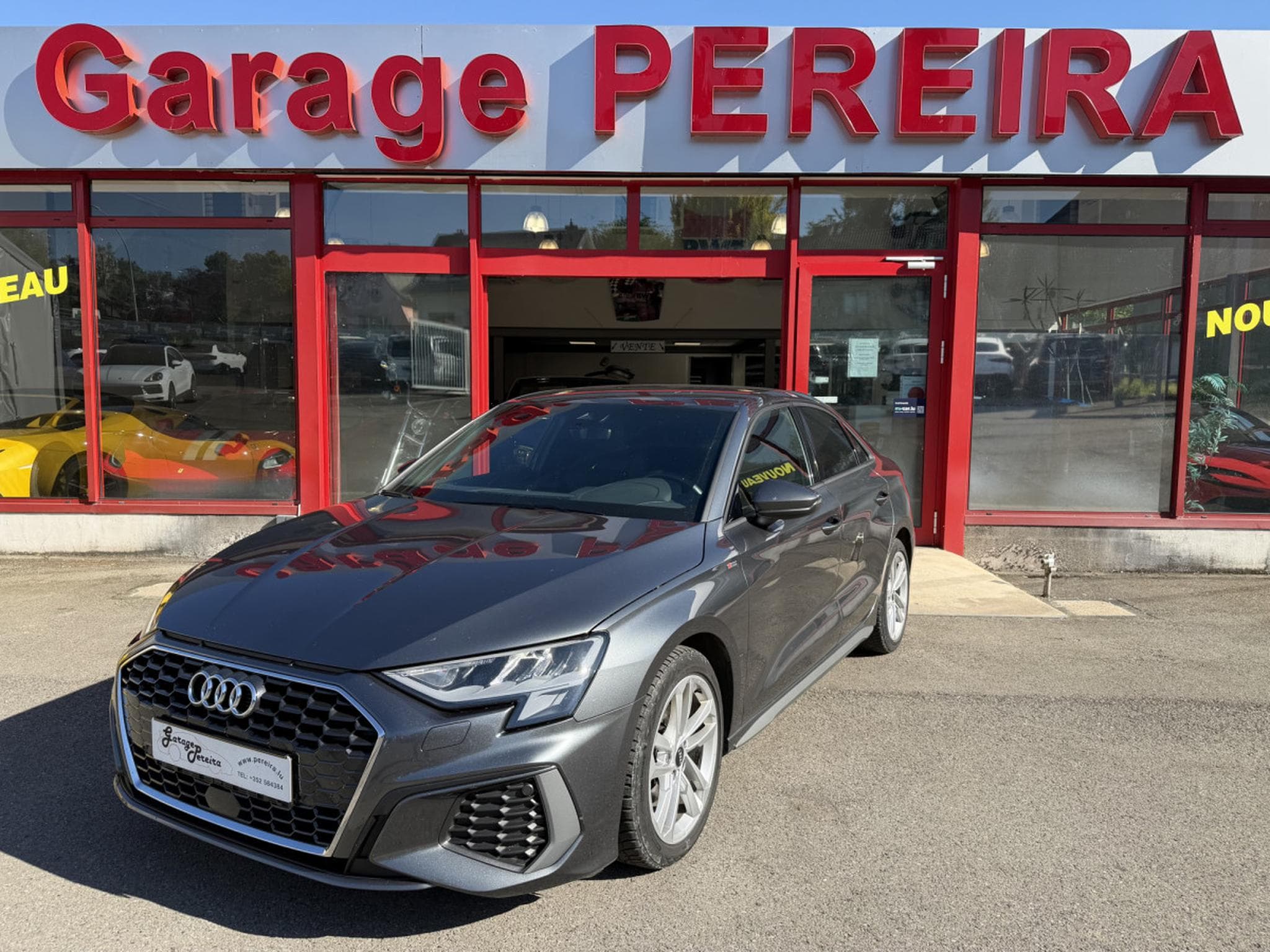 Audi A3 LIMOUSINE 30 TDI S-TRONIC 2X S-LINE CUIR NAVI (2022) - Photo 2
