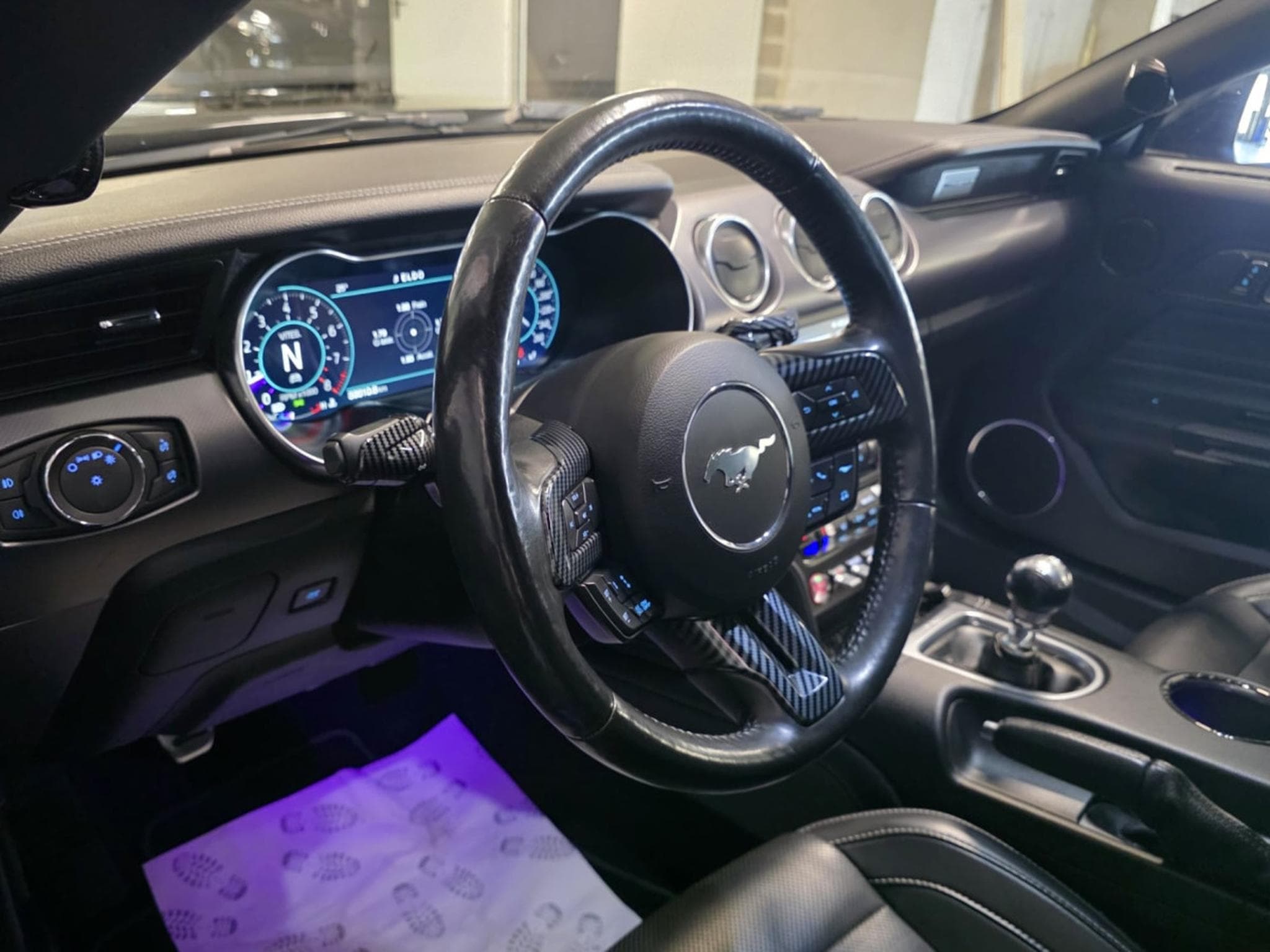 Ford Mustang 5.0 GT V8 CUIR NAVI COC EUROPA (2019) - Photo 7