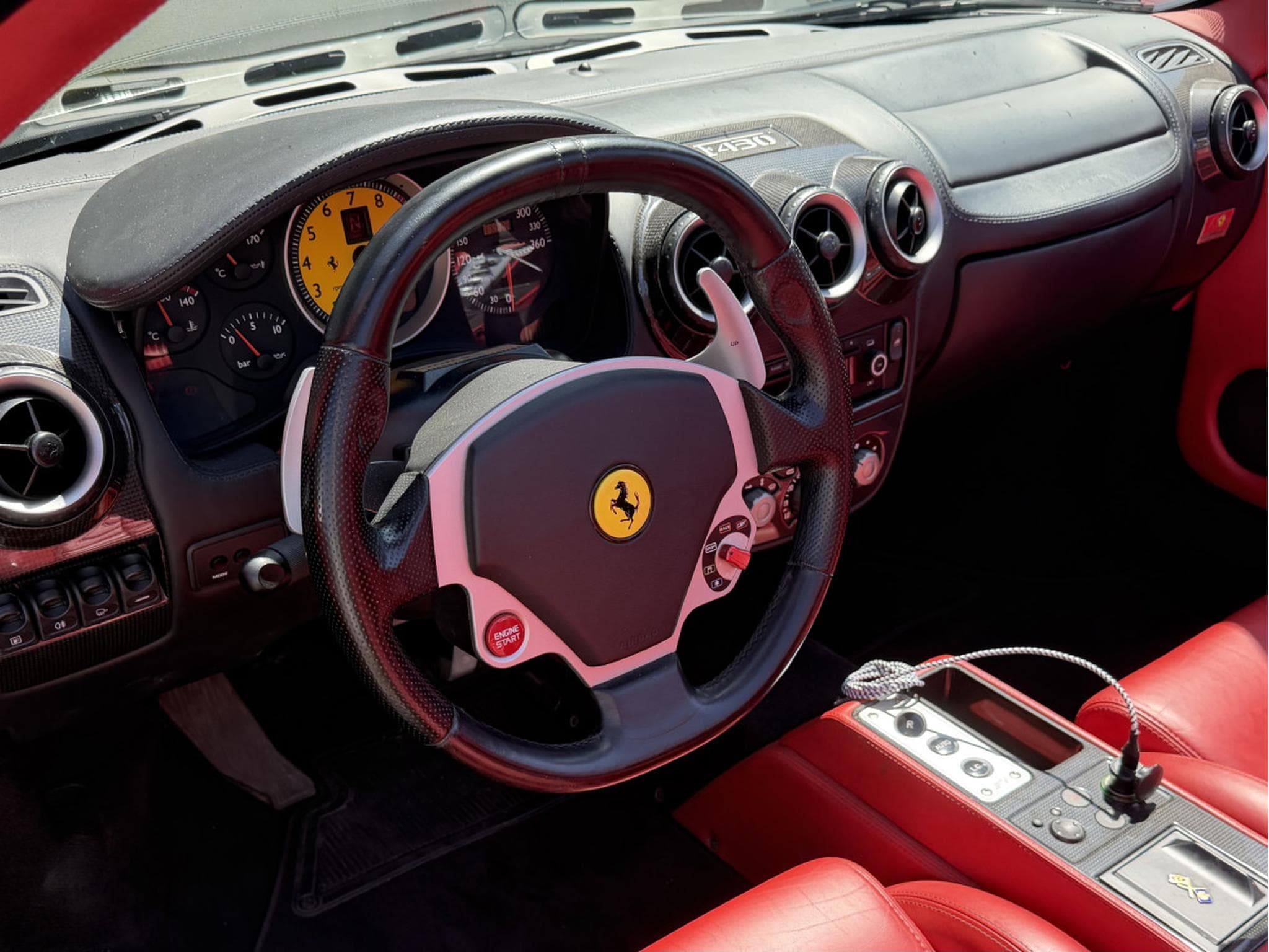 Ferrari F430 SPIDER RACING SITZE CUIR NAVI (2007) - Photo 8