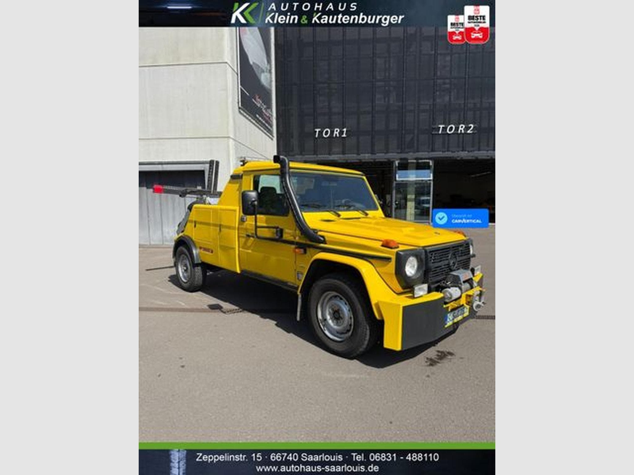 Mercedes G-Modell 300 CDI PROFESSIONAL+ ABSCHLEPP+HUBBRIL (2013) - Foto 1