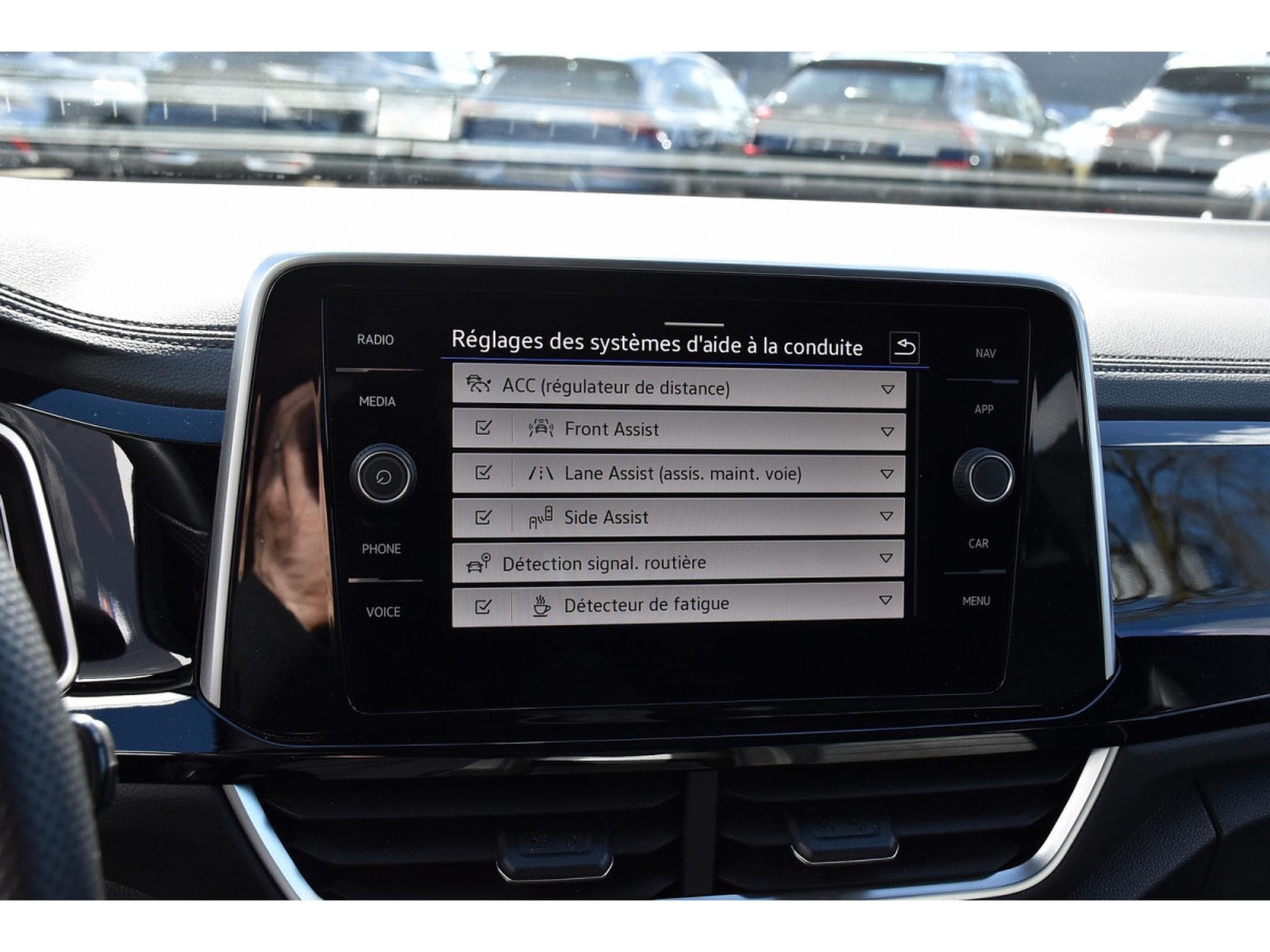 VW T-Roc 1.5 TSI R-Line DSG CUIR MEMO TRAVEL SIDE GPS PARK CAM 1°MAIN (2023) - Photo 12