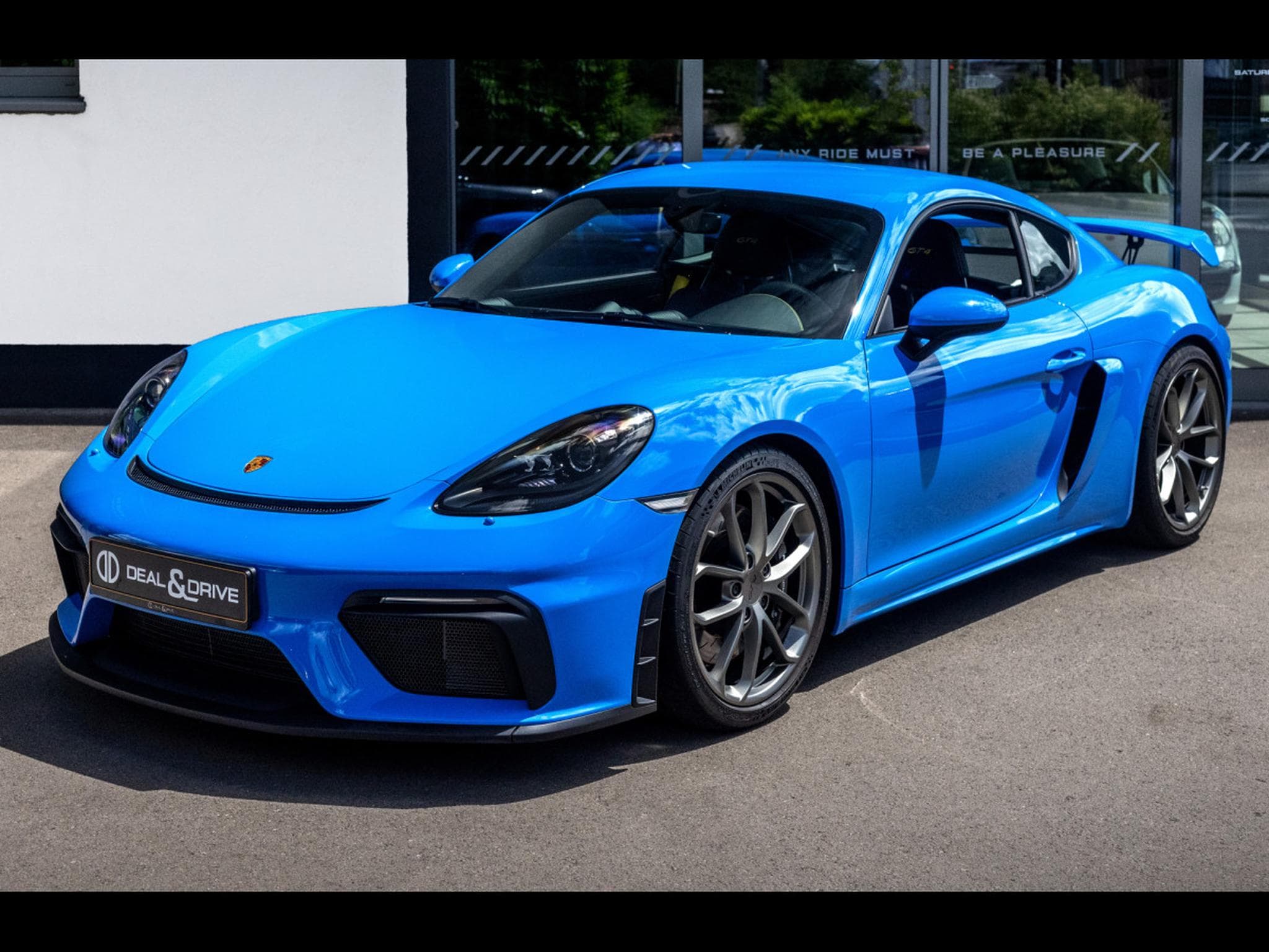 Porsche Cayman 718 GT4 PDK – SHARK BLUE – AKRAPOVIC (2021) - Photo 6