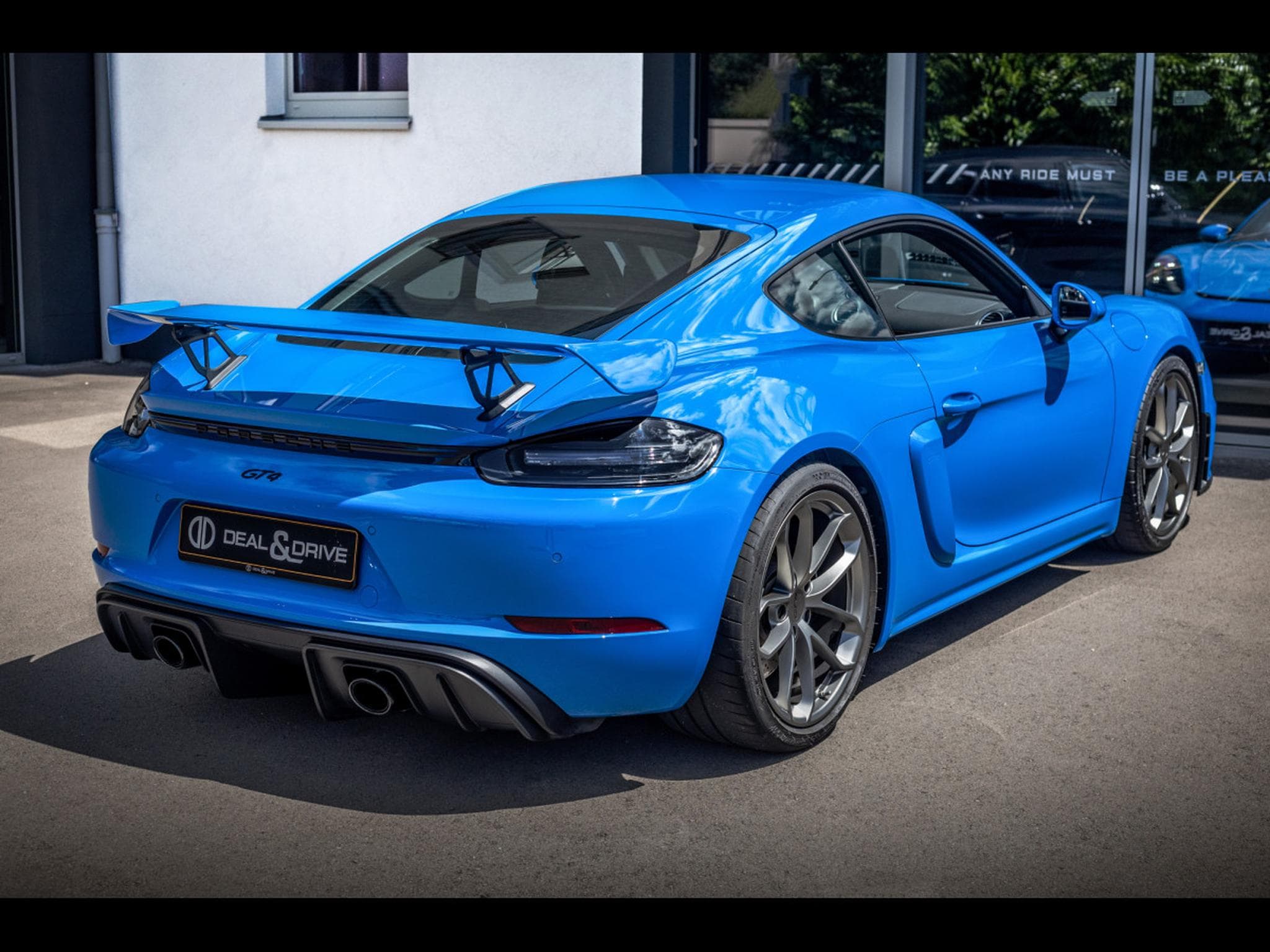 Porsche Cayman 718 GT4 PDK – SHARK BLUE – AKRAPOVIC (2021) - Photo 7