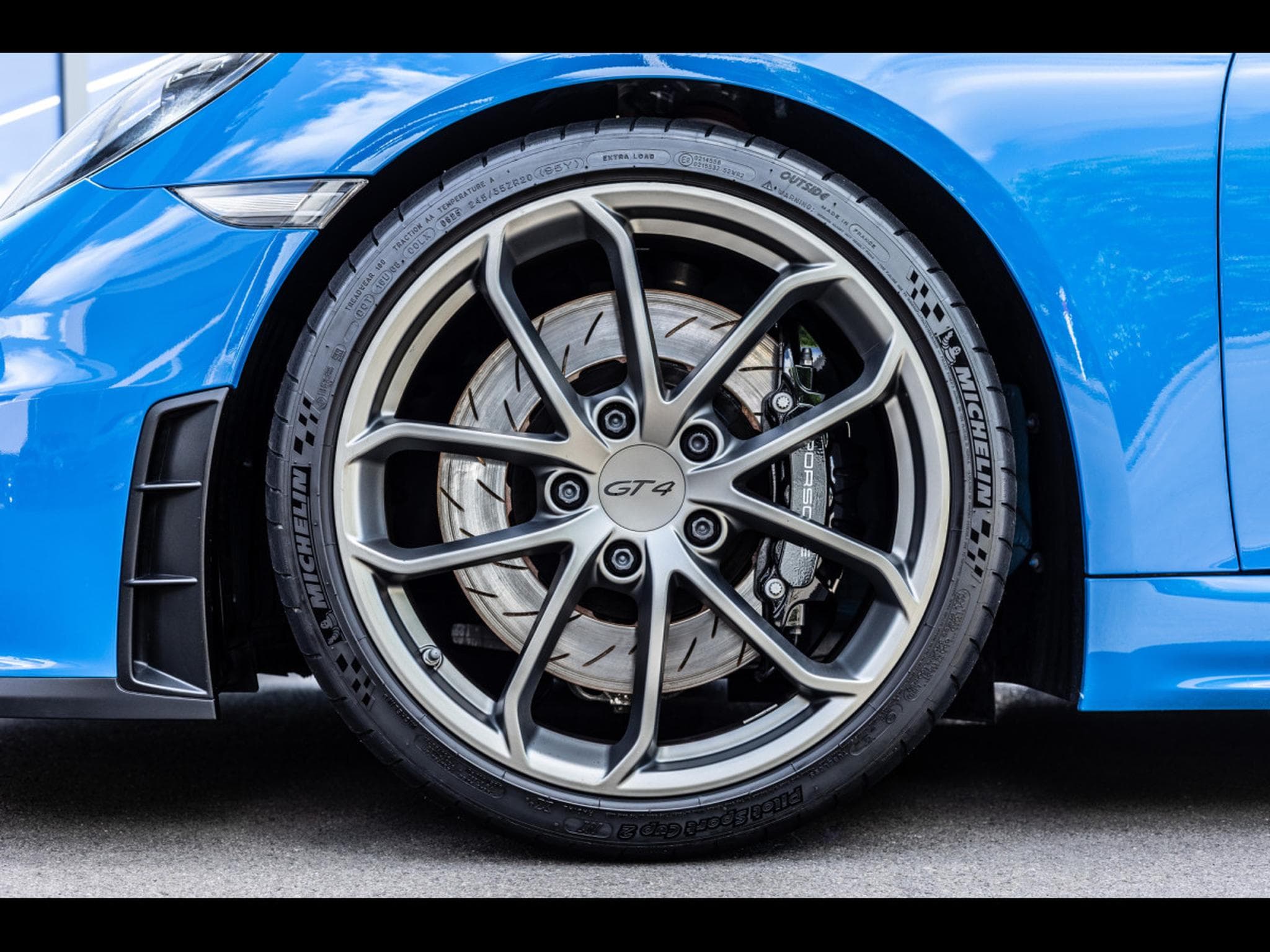 Porsche Cayman 718 GT4 PDK – SHARK BLUE – AKRAPOVIC (2021) - Photo 8