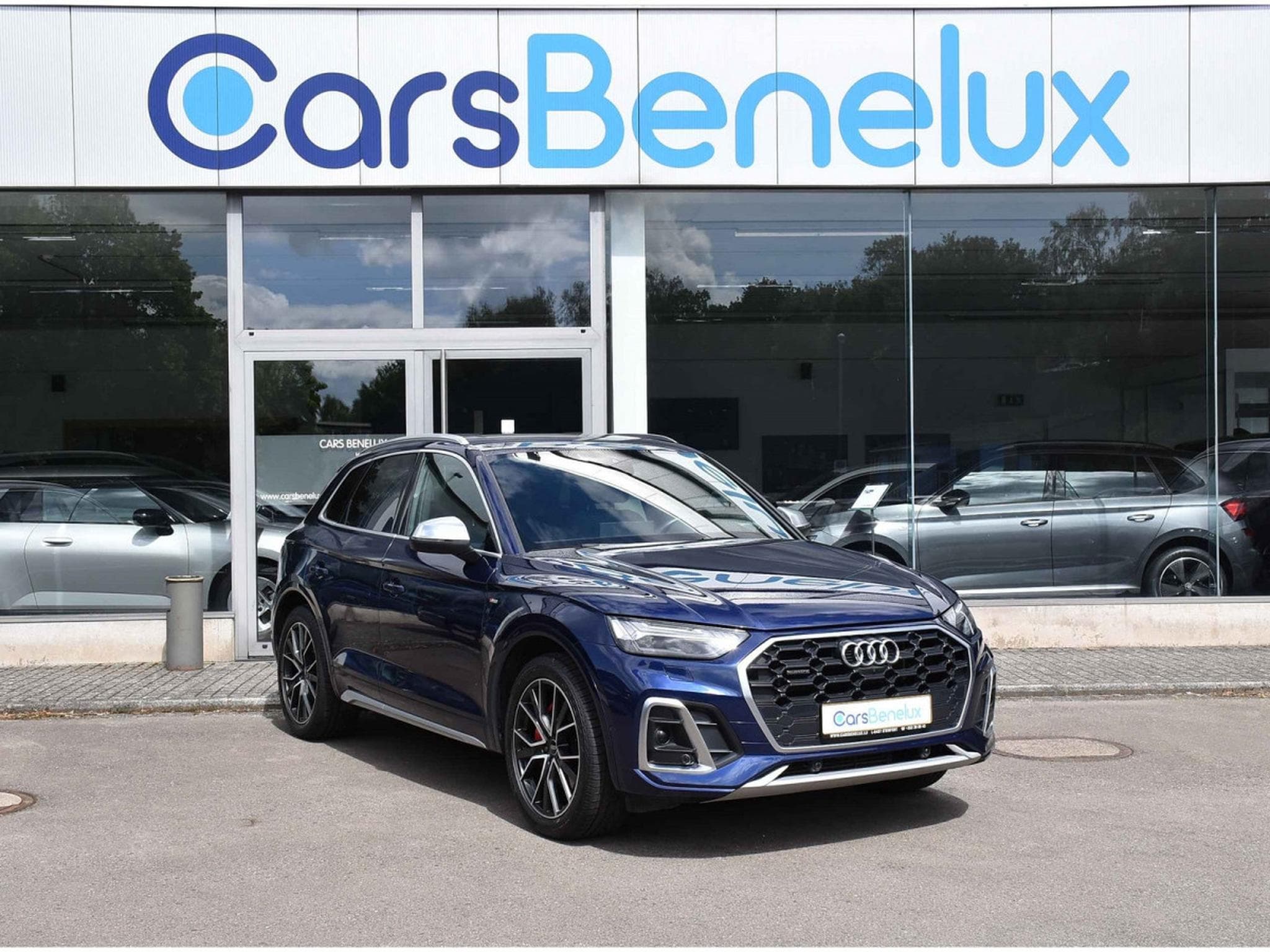 Audi Q5 55 TFSIe Quattro S-Line S-Tronic SUSP PNEU PANO B&O ATT RMQ (2021) - Photo 1