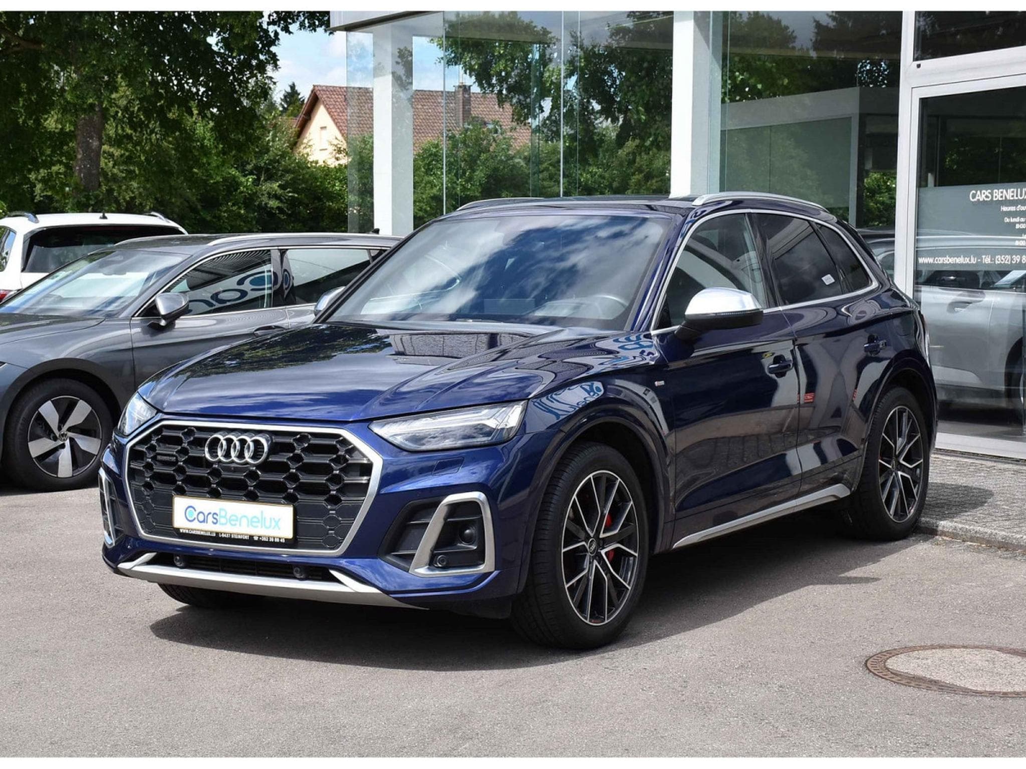 Audi Q5 55 TFSIe Quattro S-Line S-Tronic SUSP PNEU PANO B&O ATT RMQ (2021) - Photo 2