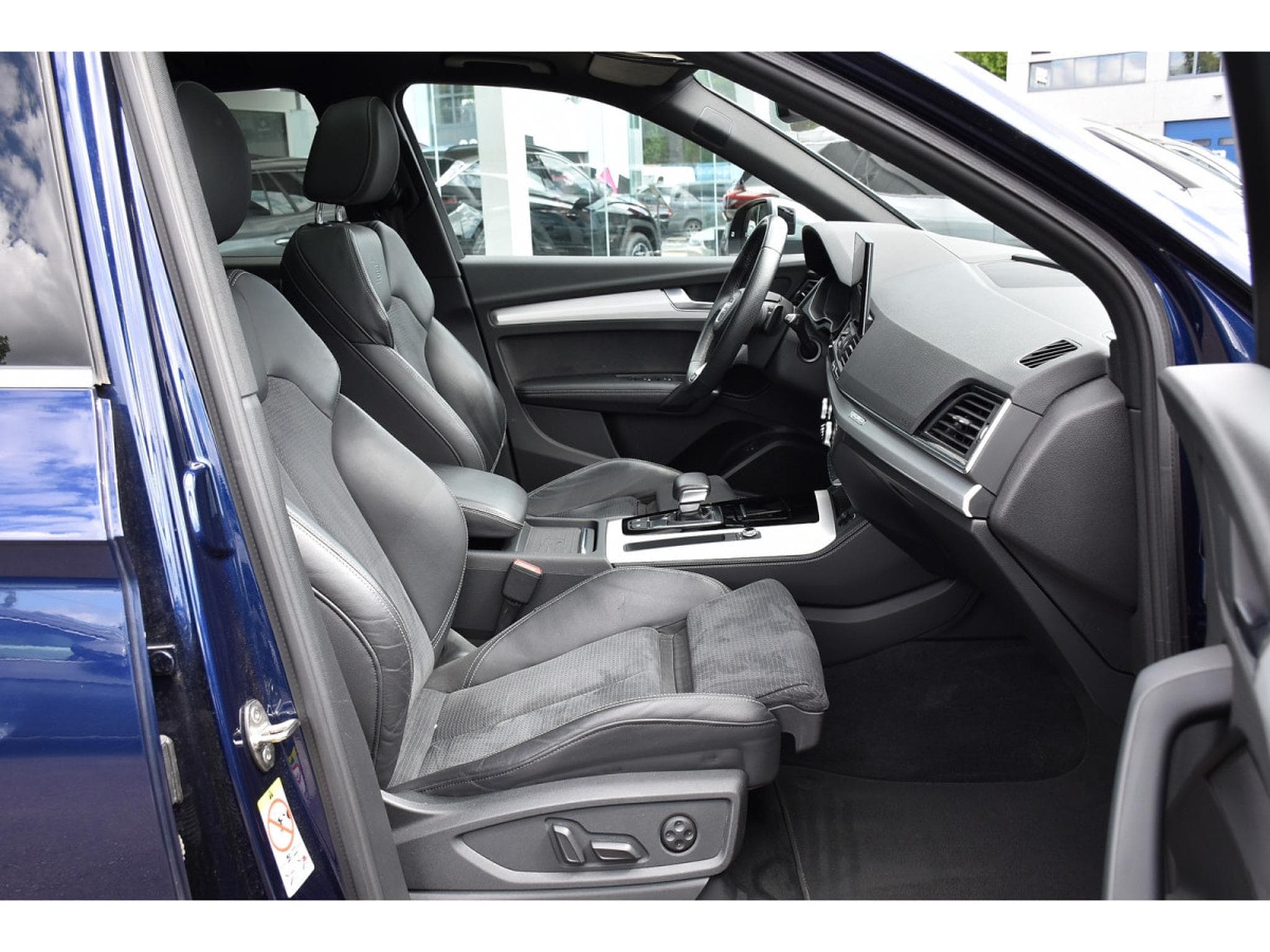 Audi Q5 55 TFSIe Quattro S-Line S-Tronic SUSP PNEU PANO B&O ATT RMQ (2021) - Photo 8